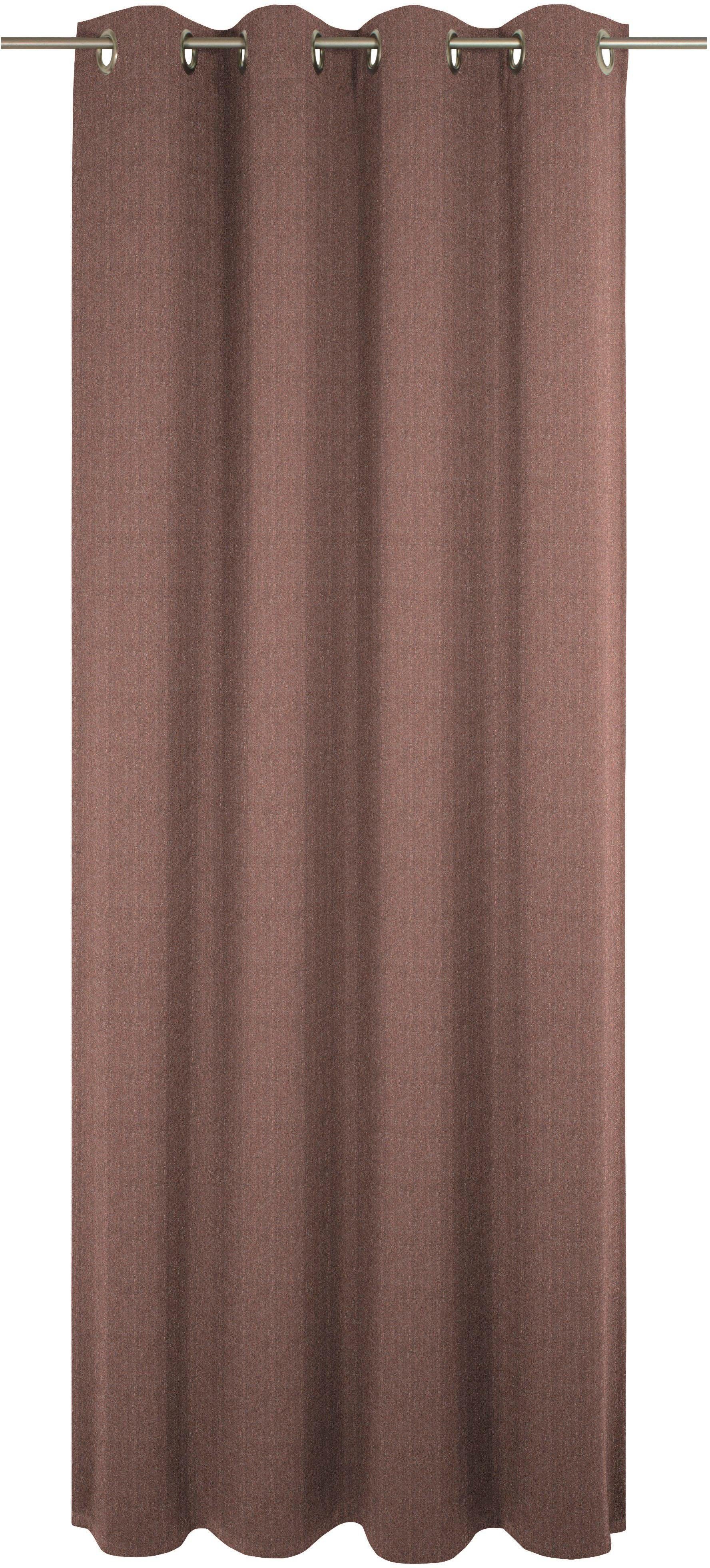 Wirth Gordijn Torbole (1 stuk) kant & klaar gordijnen maat hxb: 255x132 cm bruin