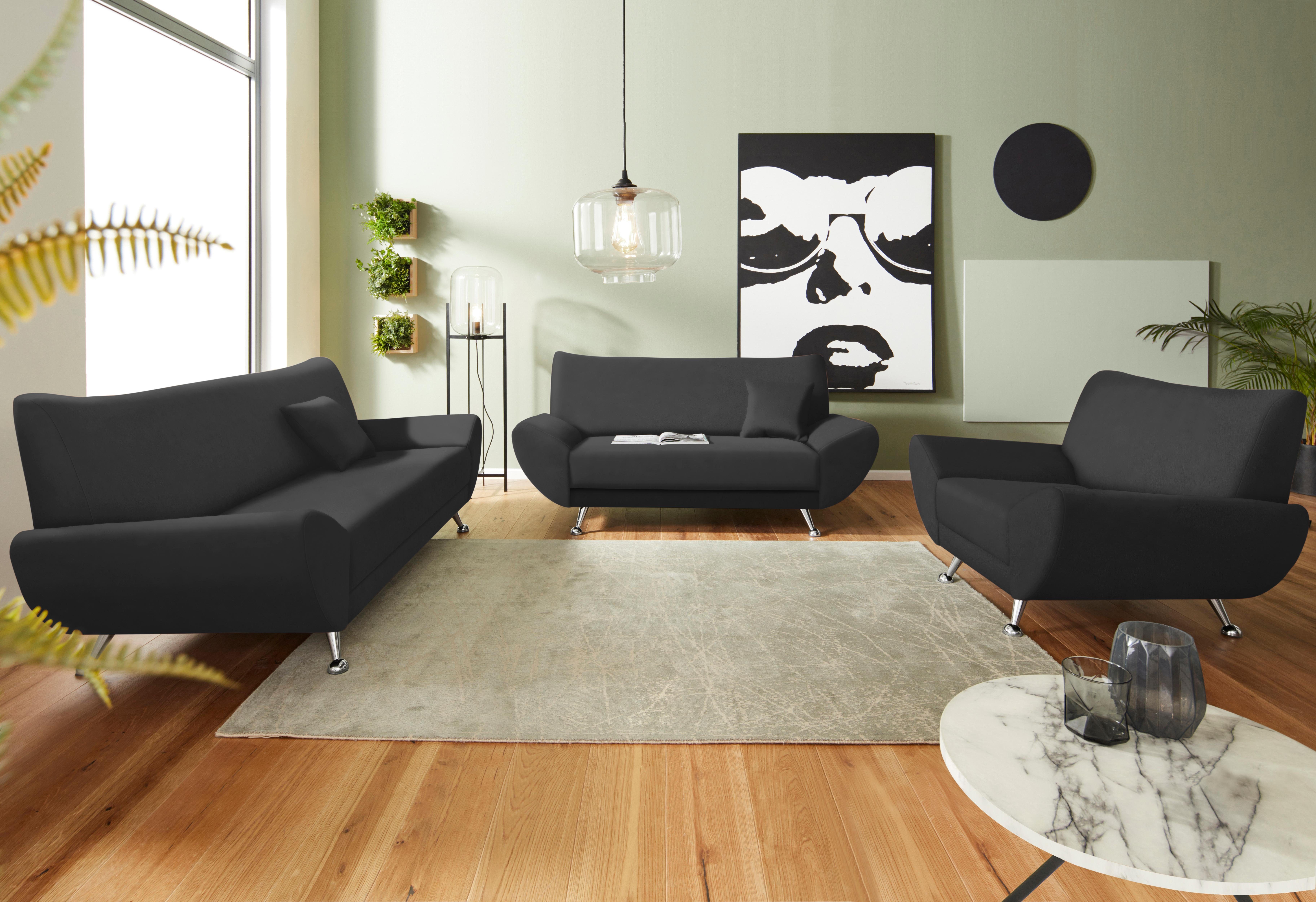 INOSIGN Zithoek Saltare elegant und komfortabel, OTTOs Choice (3-delig) zwart, zithoeken
