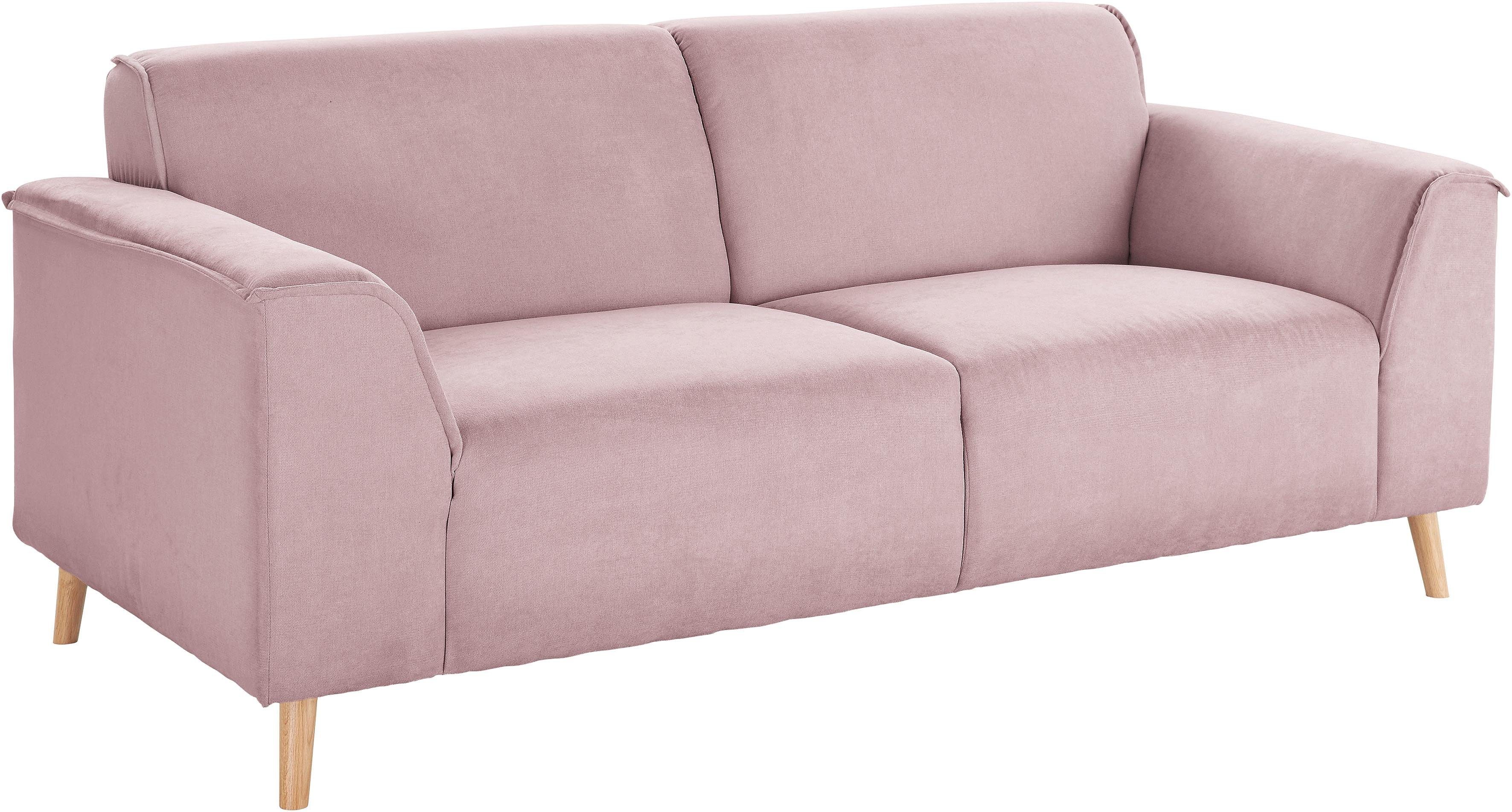 andas 2,5-zitsbank Janek met binnenvering en opstaande naad in scandinavisch design