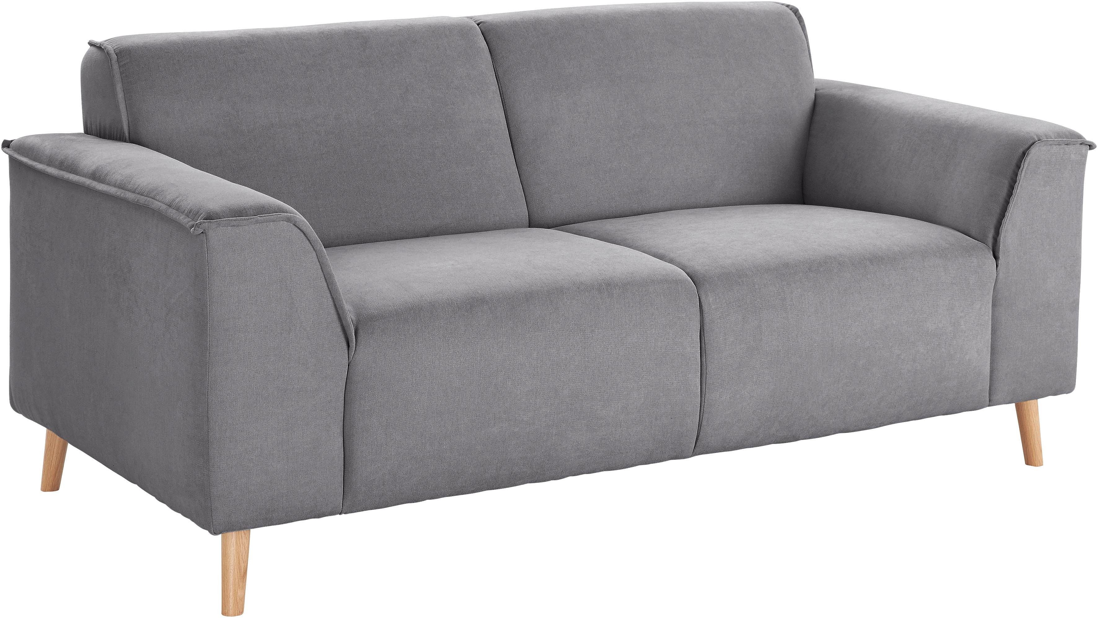 andas 2-zitsbank Janek Scandic Design, elegant en tijdloos met binnenvering en opstaande naad in scandinavisch design