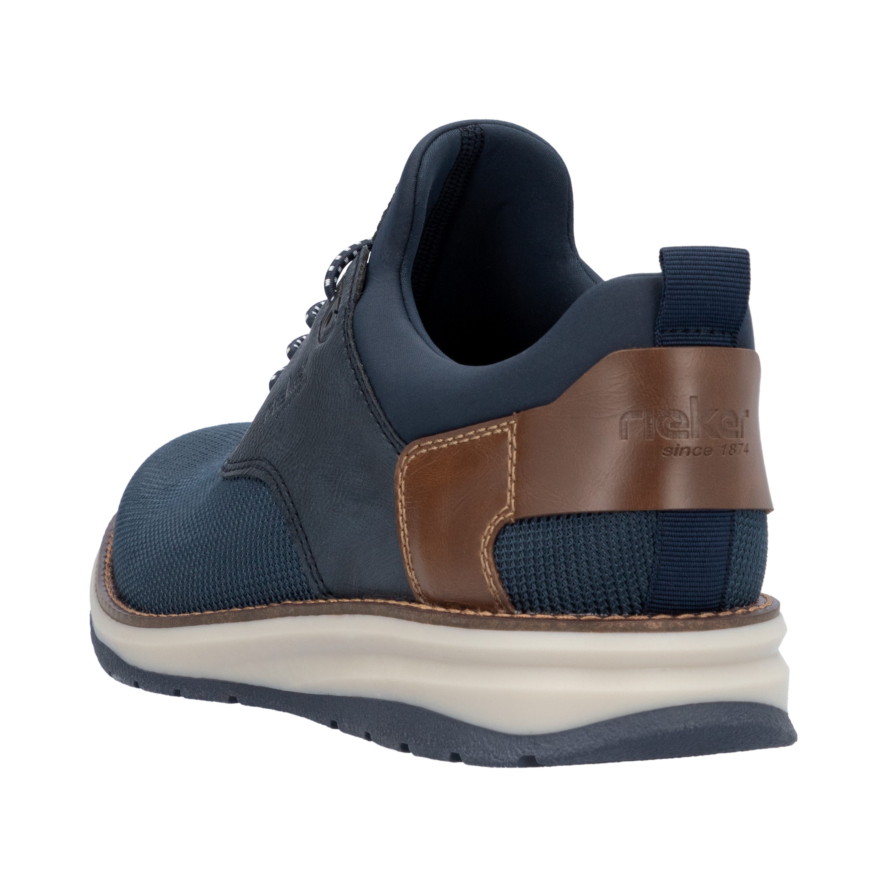 Rieker Slip-on sneakers lage schoen, vrijetijdsschoen, instapschoen met elastiek