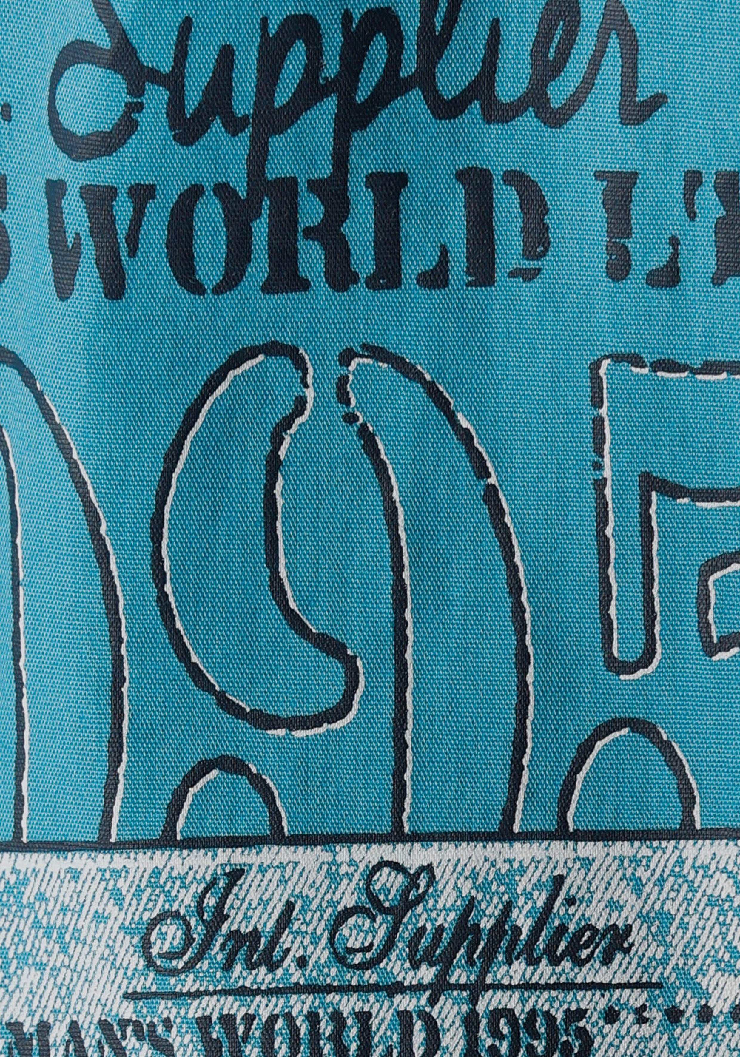 Man's World Overhemd met korte mouwen met print