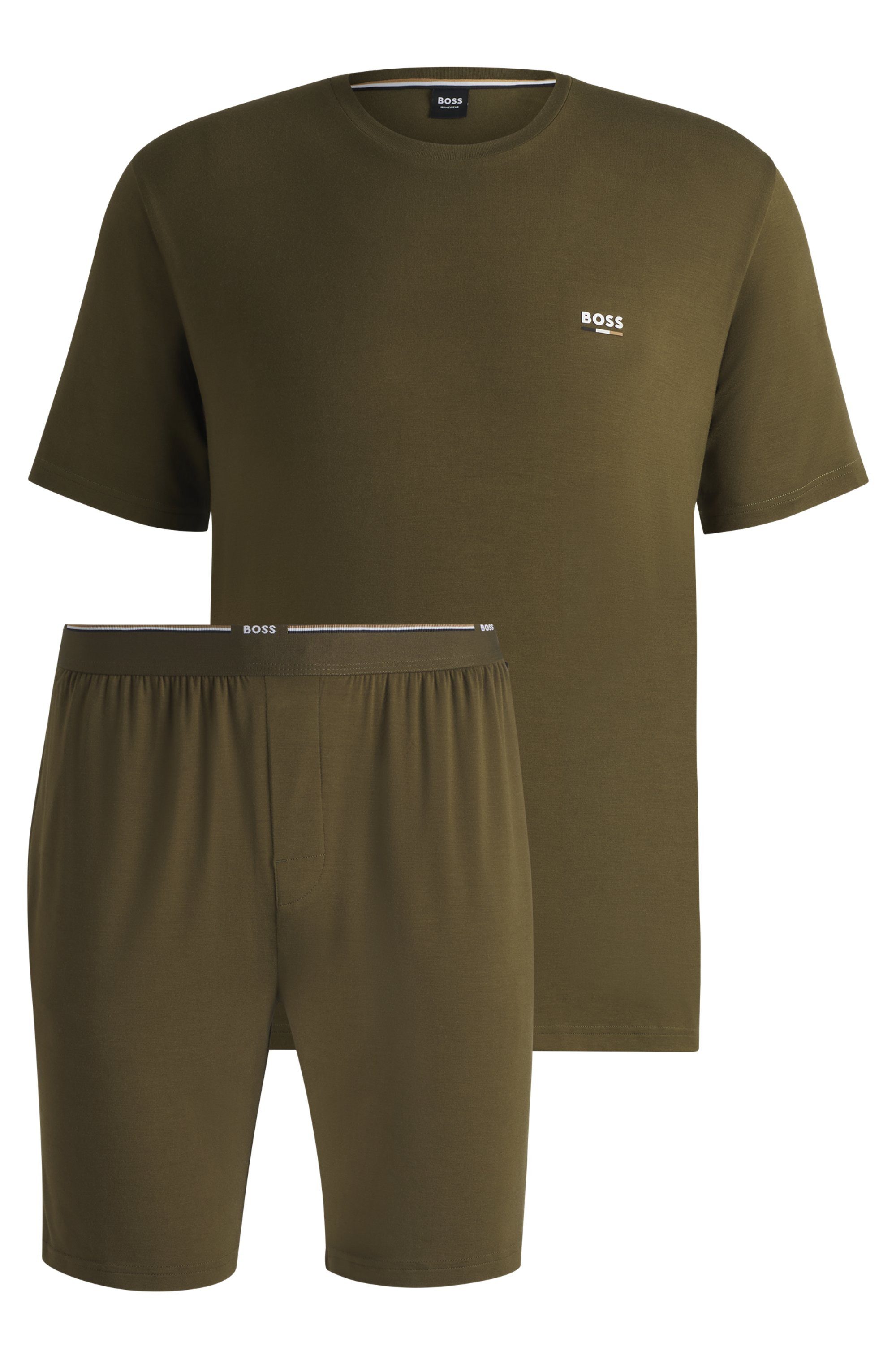 BOSS Shortama Bamboo Short Set (2-delig)