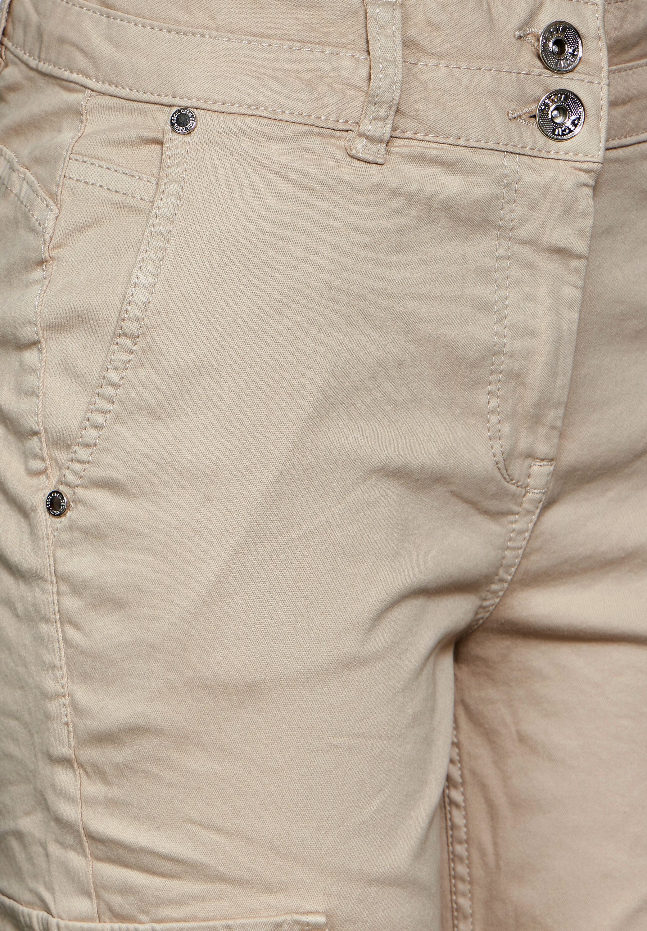 Cecil Cargobroek Stijl Toronto in slim fit en met elastaan