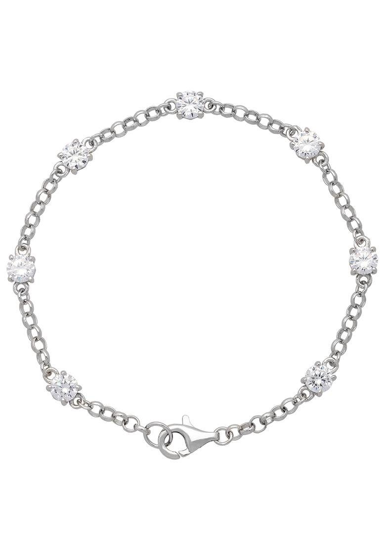 Firetti Armband Sieraad cadeau zilver 925 armband armketting erbsenketting dames armbanden zilver