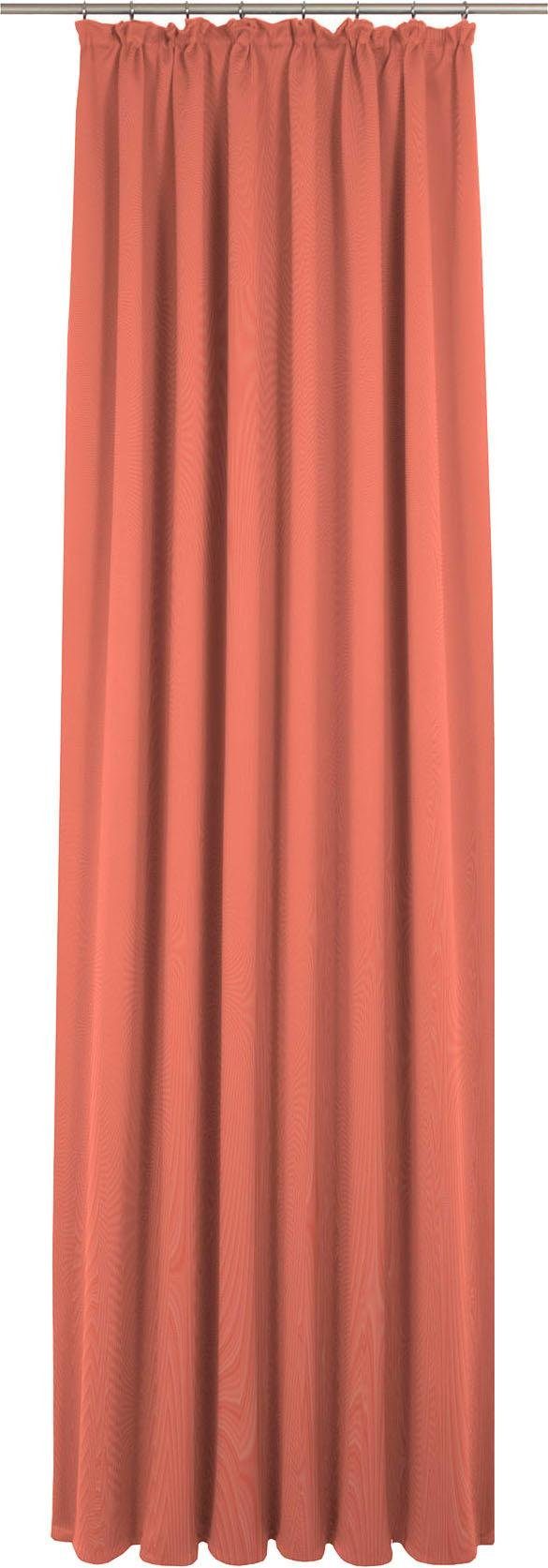 Adam Gordijn Uni Light Collection (1 stuk) kant & klaar gordijnen maat hxb: 245x145 cm oranje
