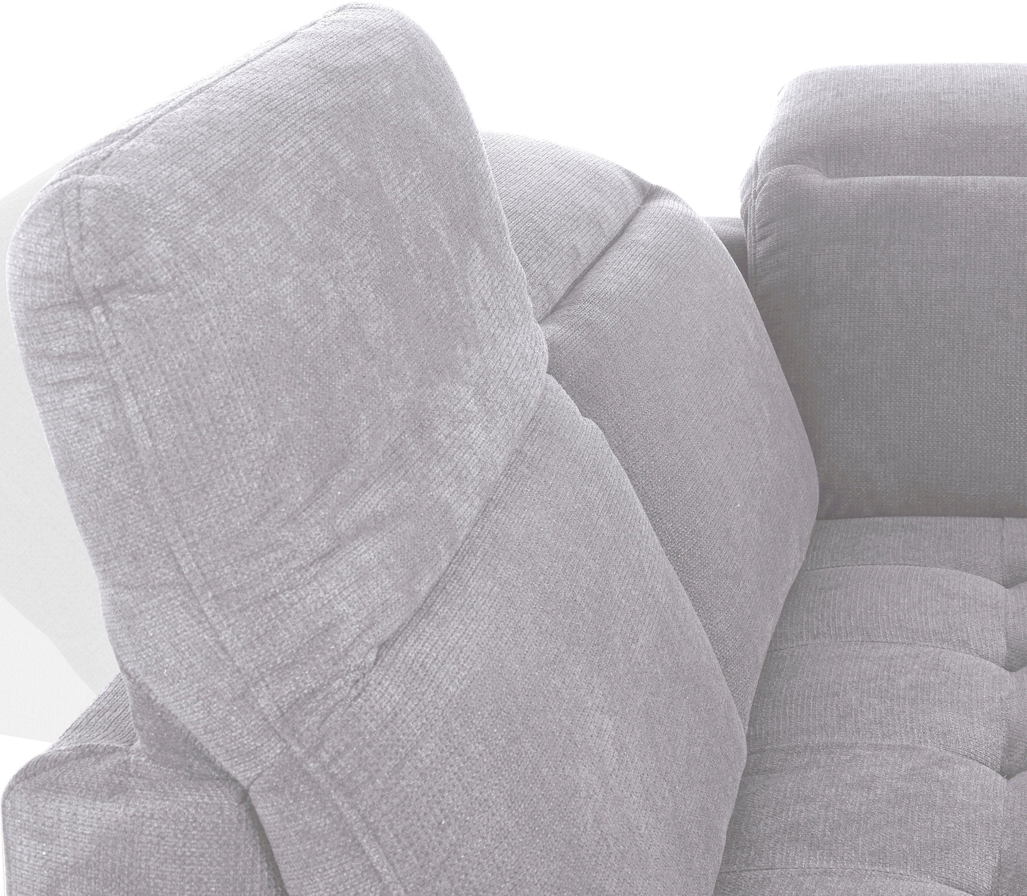 sit&more Zithoek Stardust U-vorm met verstelbare hoofdsteun, armleuningen en tafelelement