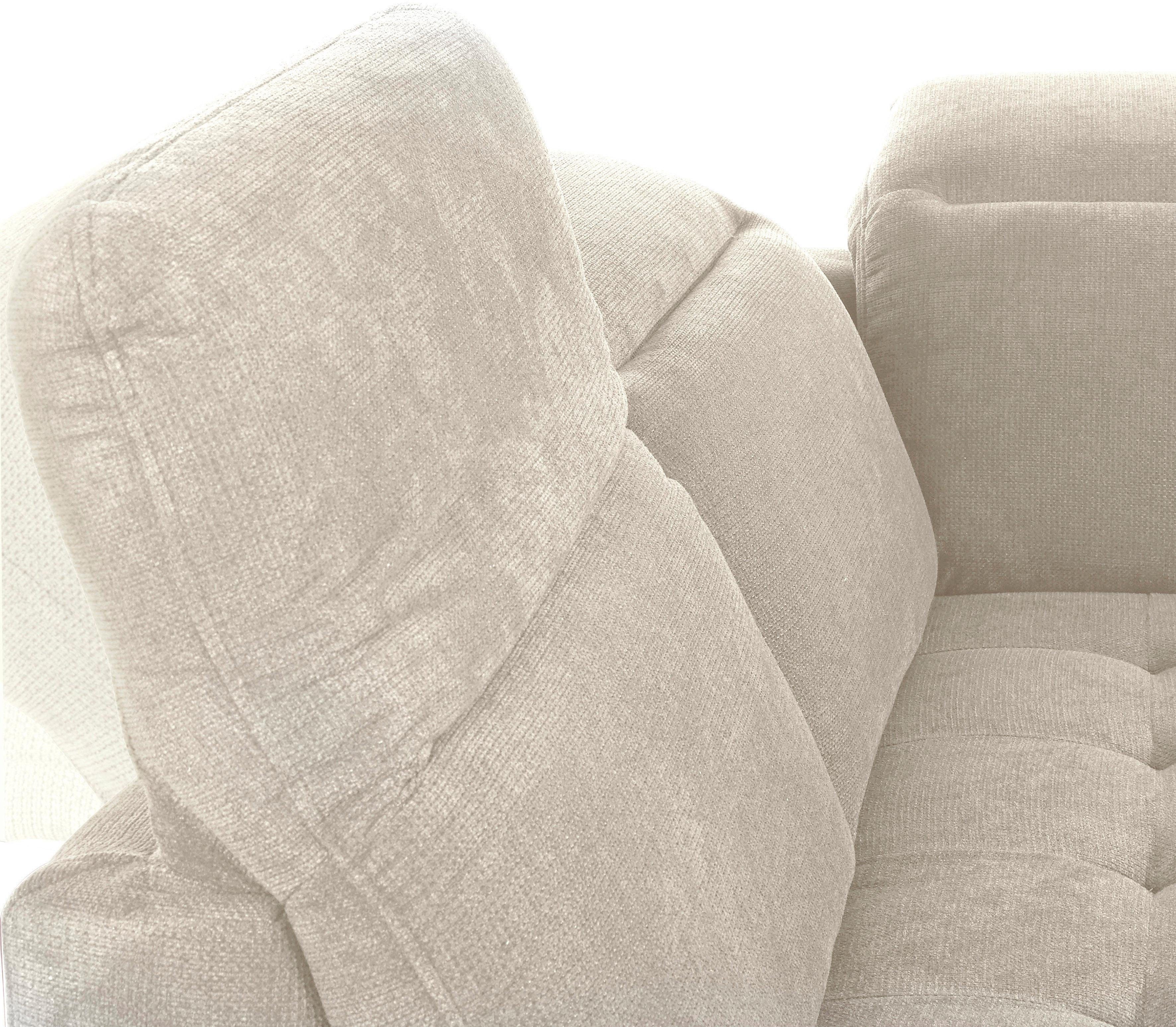 sit&more Zithoek Stardust U-vorm met verstelbare hoofdsteun, armleuningen en tafelelement