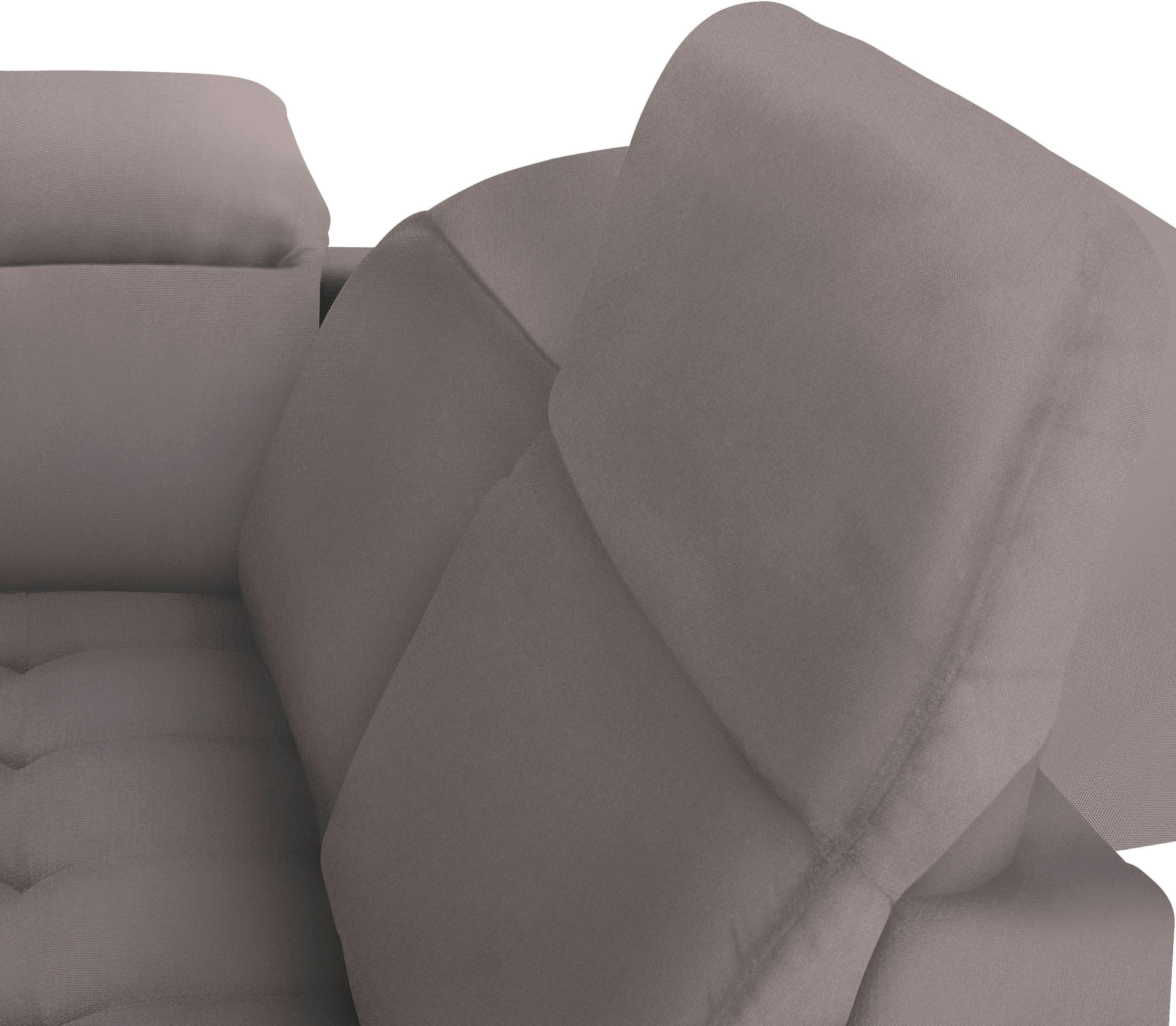 sit&more Zithoek Stardust U-vorm met verstelbare hoofdsteun, armleuningen en tafelelement