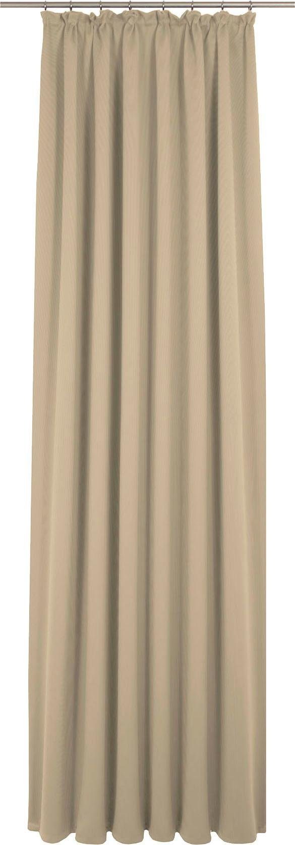 Adam Gordijn Uni Light Collection (1 stuk) kant & klaar gordijnen maat hxb: 245x145 cm beige