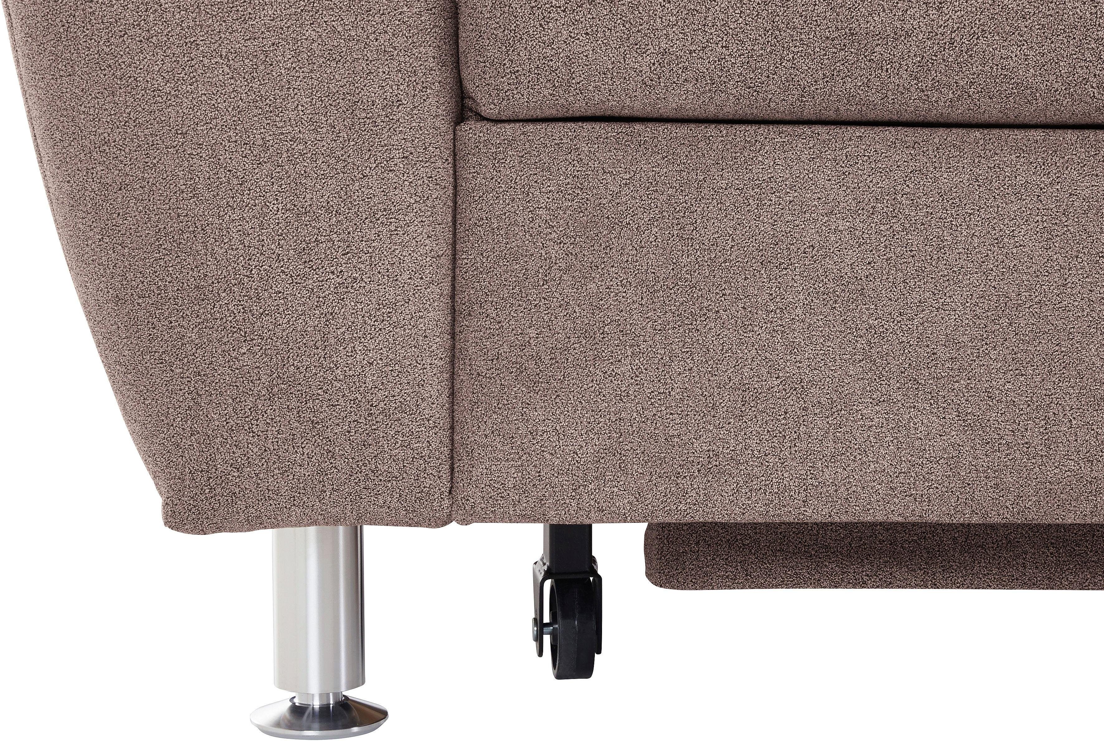 Places of Style Hoekbank Cardoso L-vorm Binnenvering, naar keuze met bed, lade