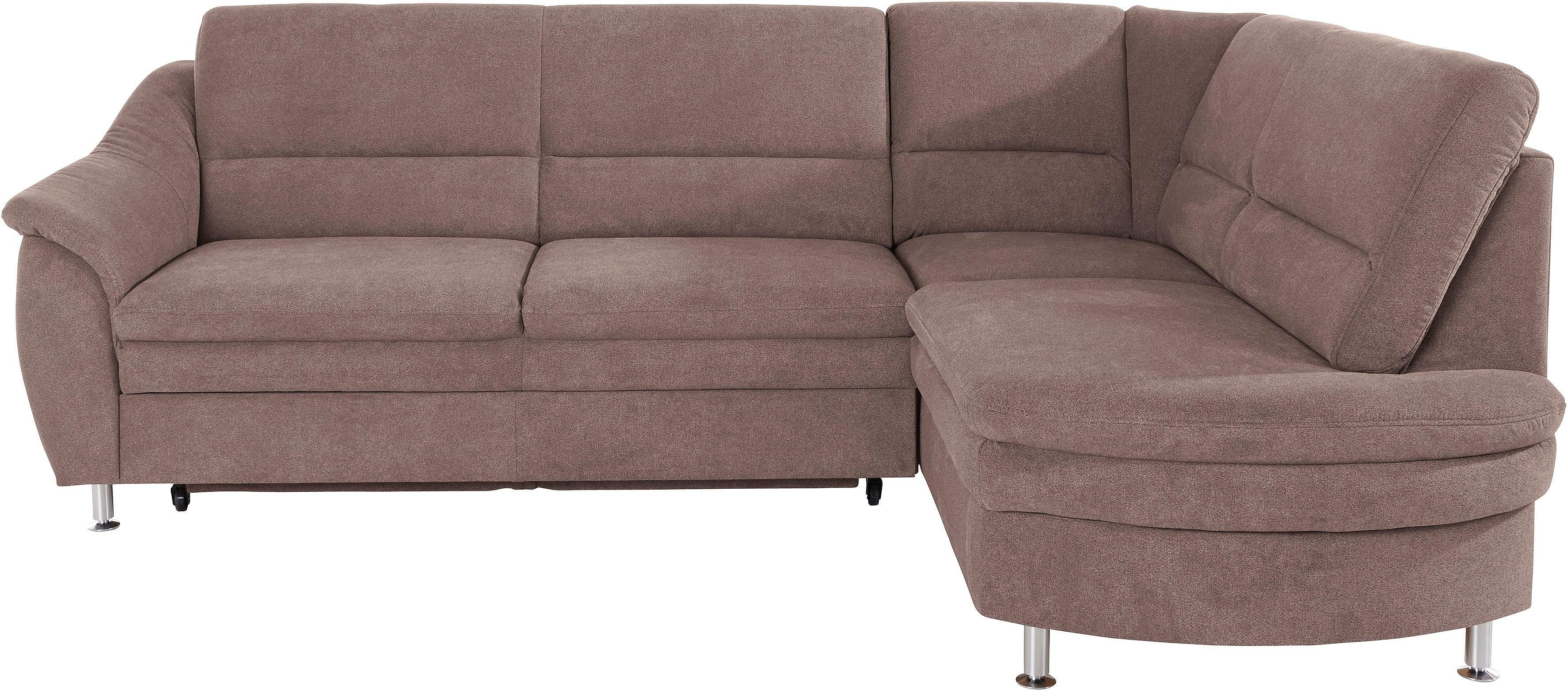 Places of Style Hoekbank Cardoso L-vorm Binnenvering, naar keuze met bed, lade