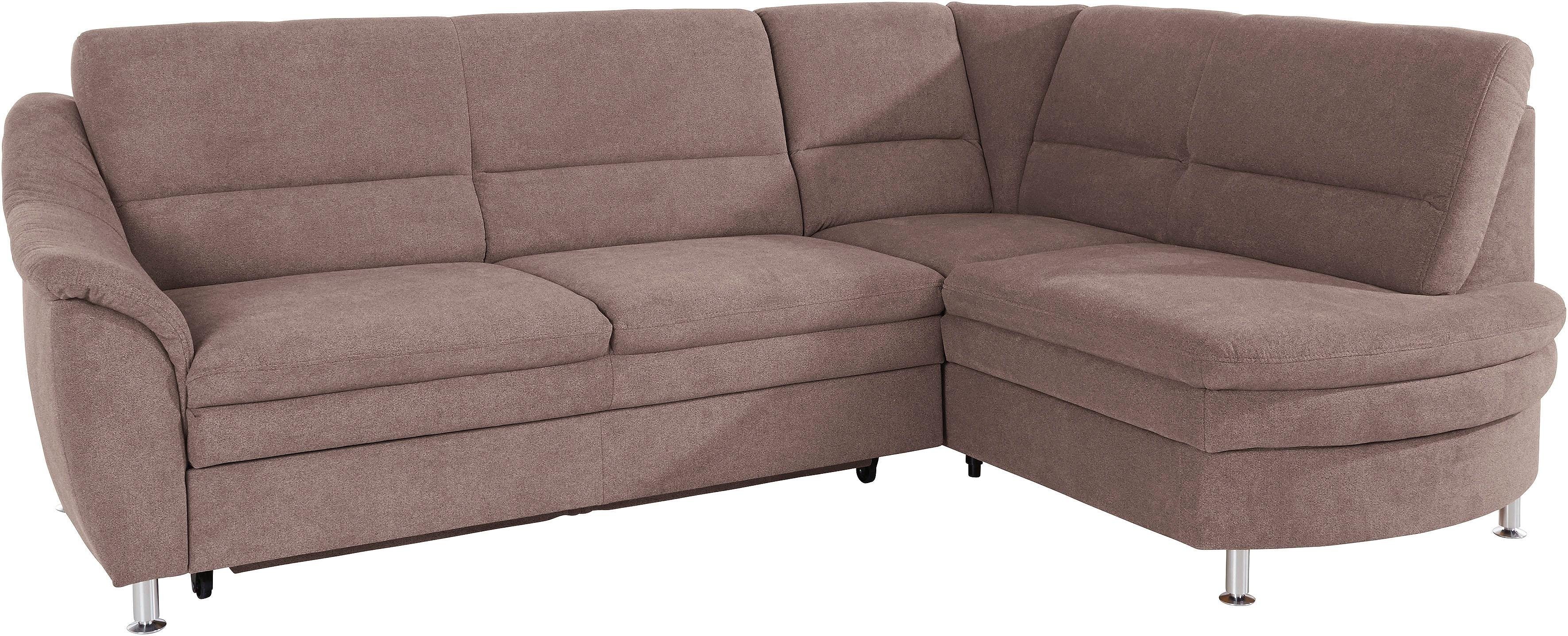 Places of Style Hoekbank Cardoso L-vorm Binnenvering, naar keuze met bed, lade