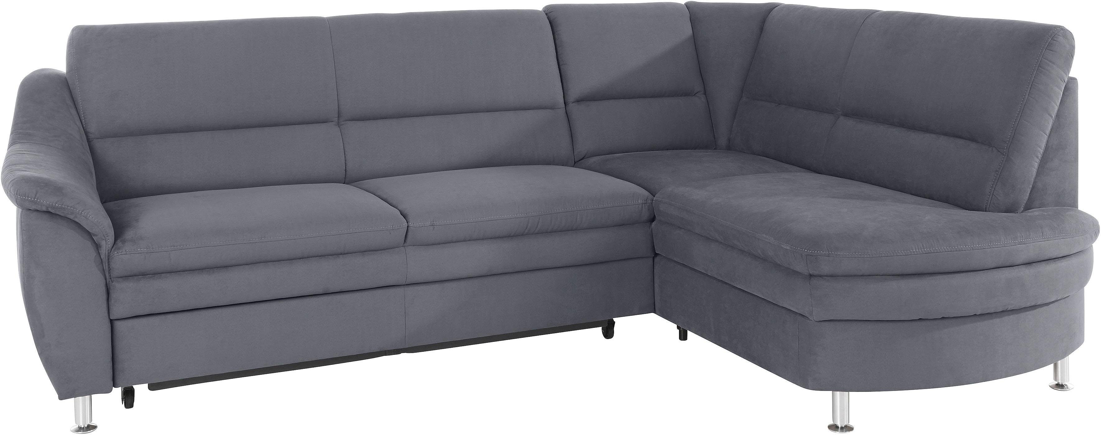 Places of Style Hoekbank Cardoso L-vorm Binnenvering, naar keuze met bed, lade