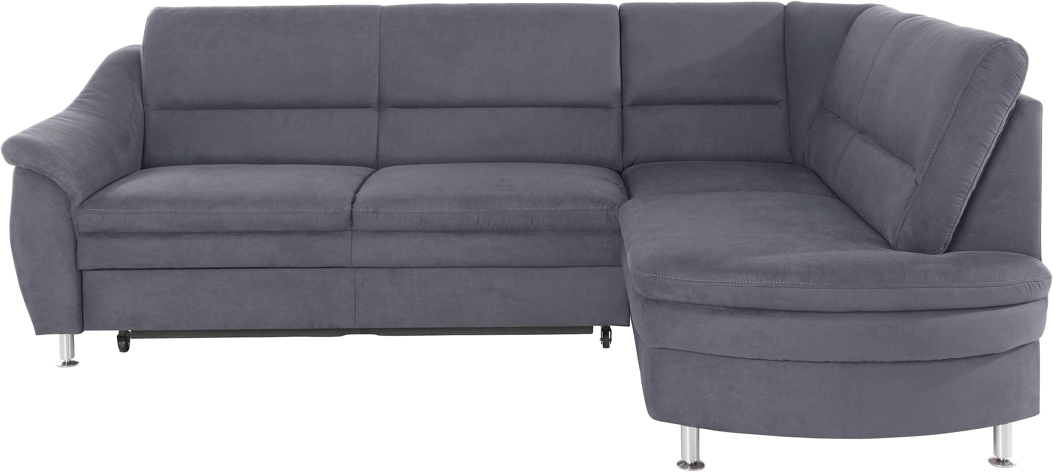 Places of Style Hoekbank Cardoso L-vorm Binnenvering, naar keuze met bed, lade
