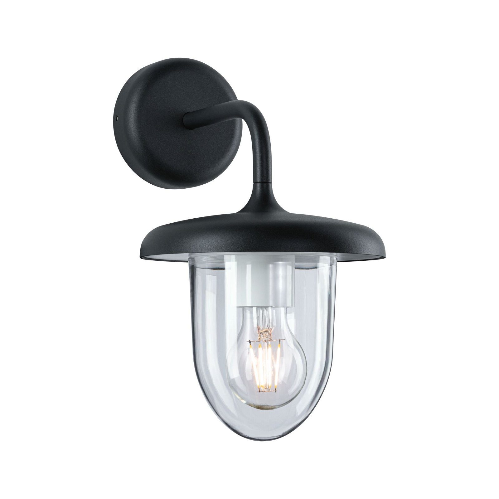 Paulmann Led-wandlamp voor buiten Vintario IP44 rond 180x250mm max. 20W 230V Antraciet Aluminium (1 stuk)