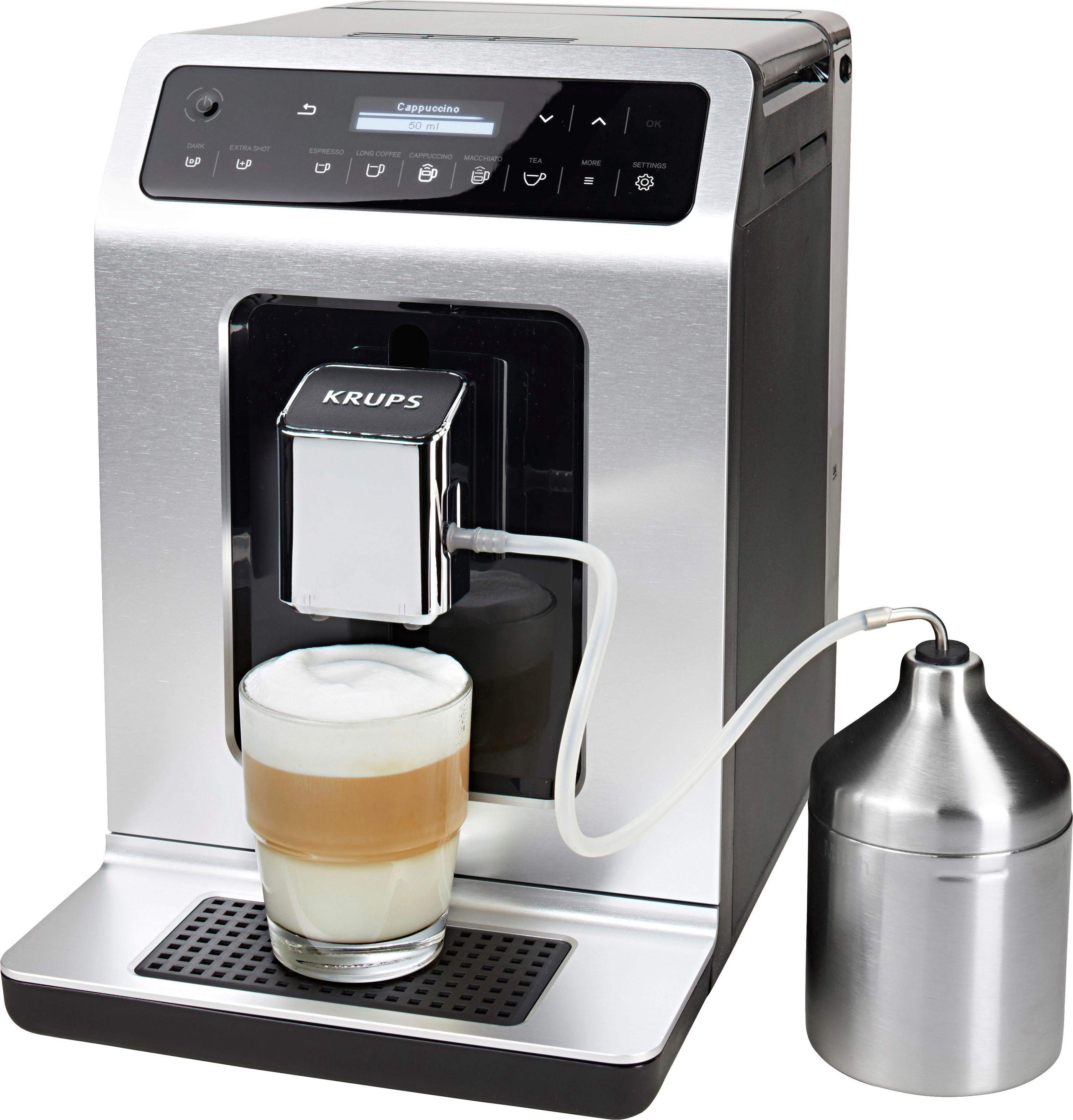 Krups Volautomatisch koffiezetapparaat EA891D Evidence, 12 koffie- en 3 theevariaties, oled-display en touchscreen