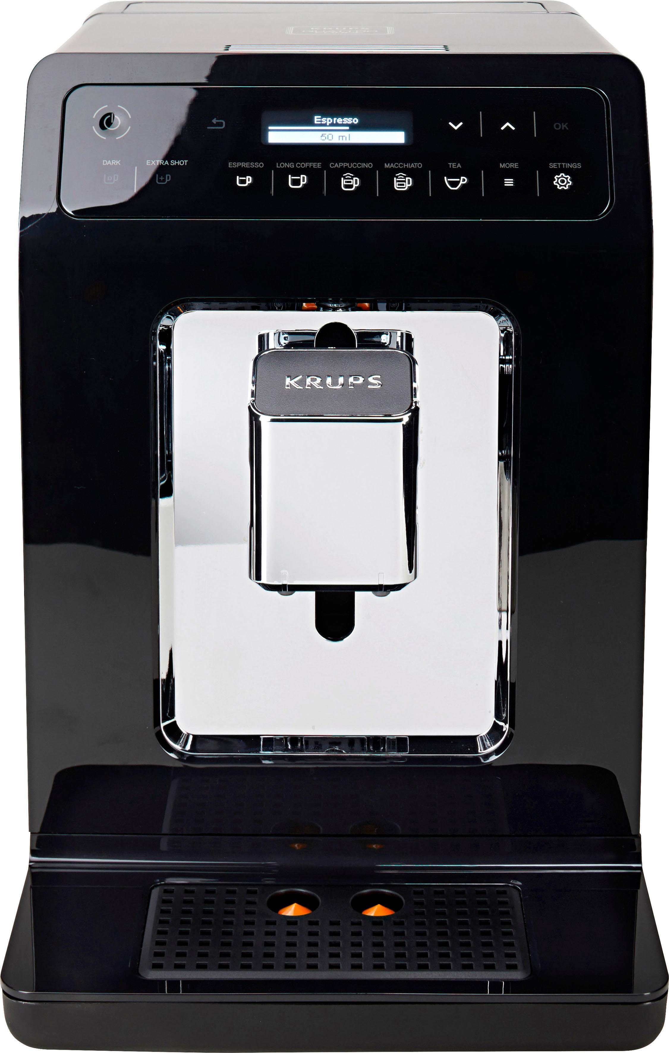 Krups Volautomatisch koffiezetapparaat EA8918 Evidence, OLED-display, 12 koffie- en 3 theevariaties, 2-kopjesfunctie