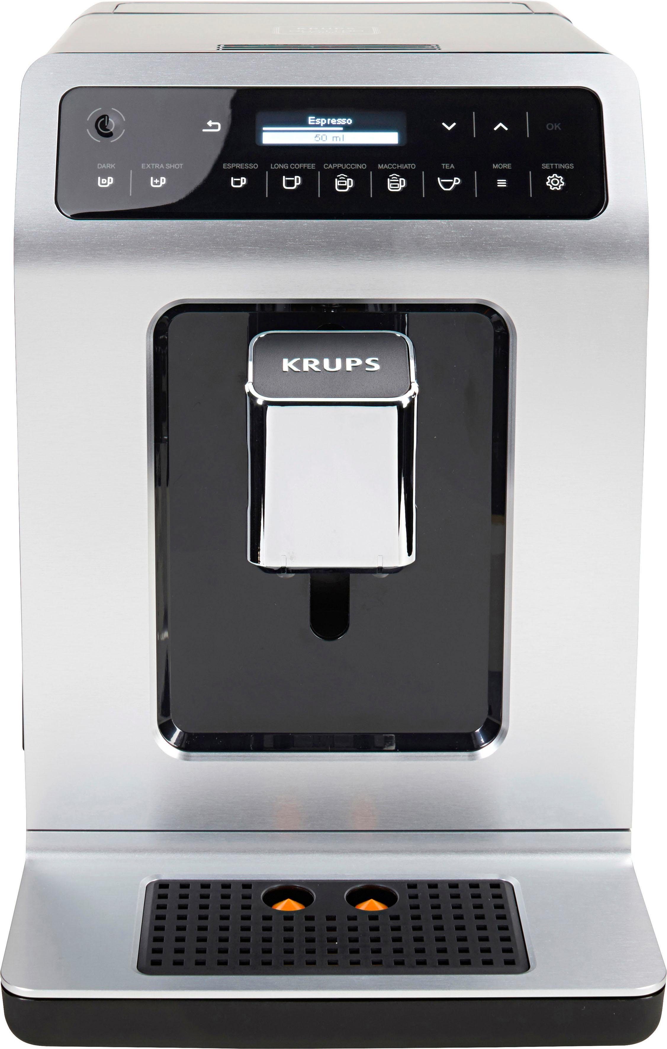 Krups Volautomatisch koffiezetapparaat EA891D Evidence, 12 koffie- en 3 theevariaties, oled-display en touchscreen