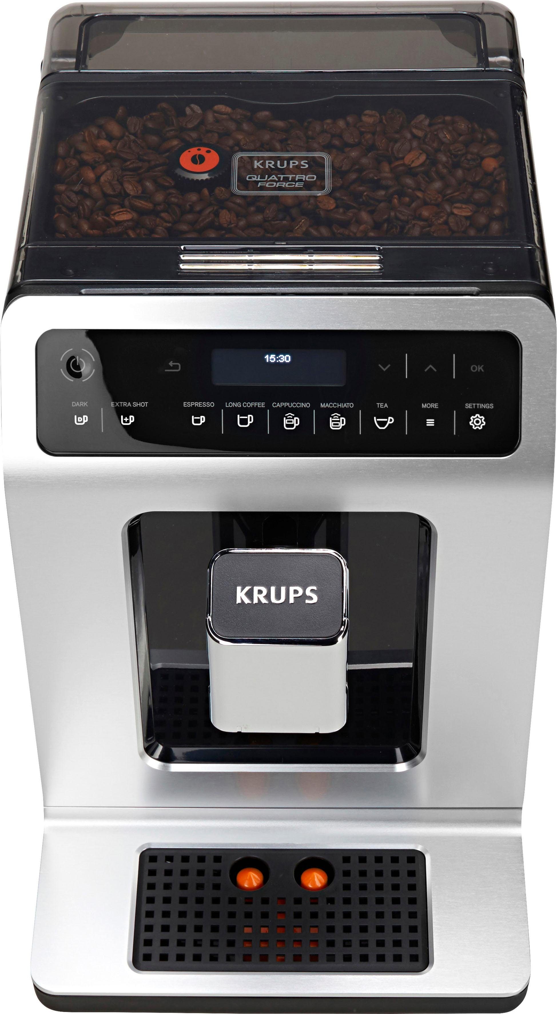 Krups Volautomatisch koffiezetapparaat EA891D Evidence, 12 koffie- en 3 theevariaties, oled-display en touchscreen