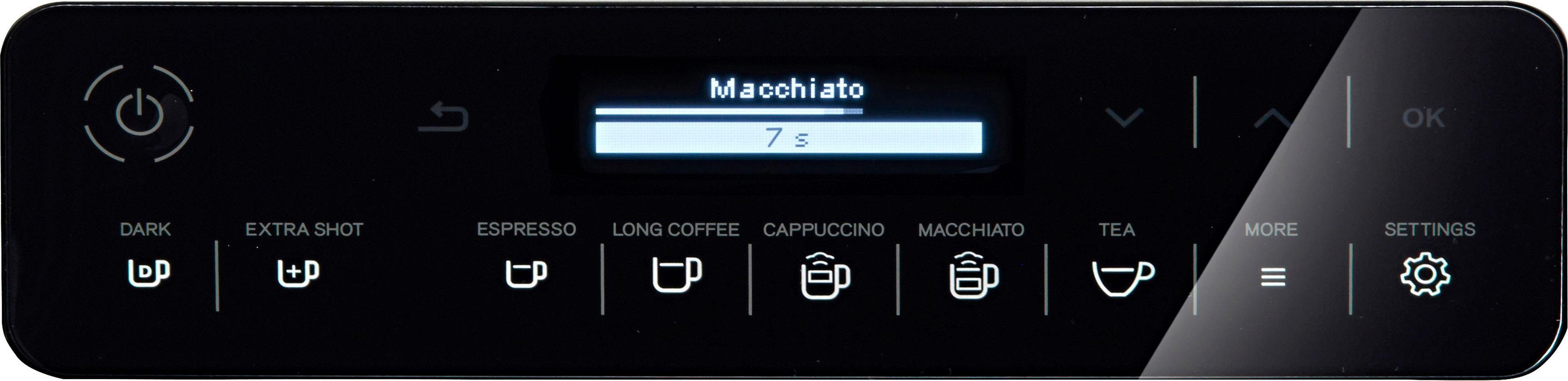 Krups Volautomatisch koffiezetapparaat EA891D Evidence, 12 koffie- en 3 theevariaties, oled-display en touchscreen