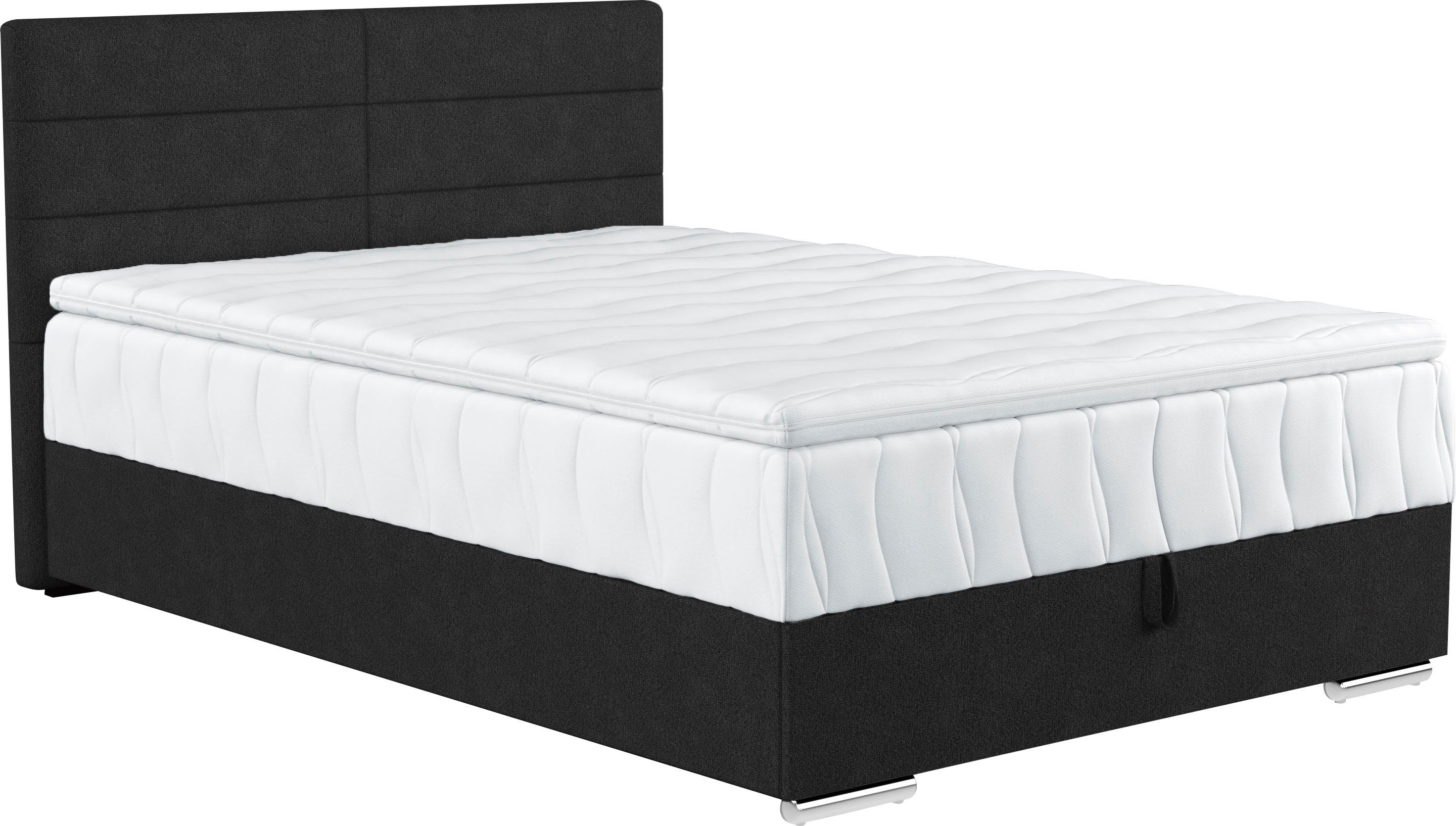 COTTA Boxspring Tom met bedkist, topmatras en sierkussen
