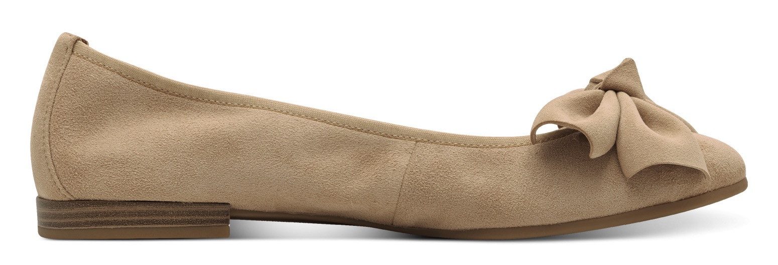 Tamaris Ballerina's , blockhak, business schoen, instapschoen heeft een smalle vorm