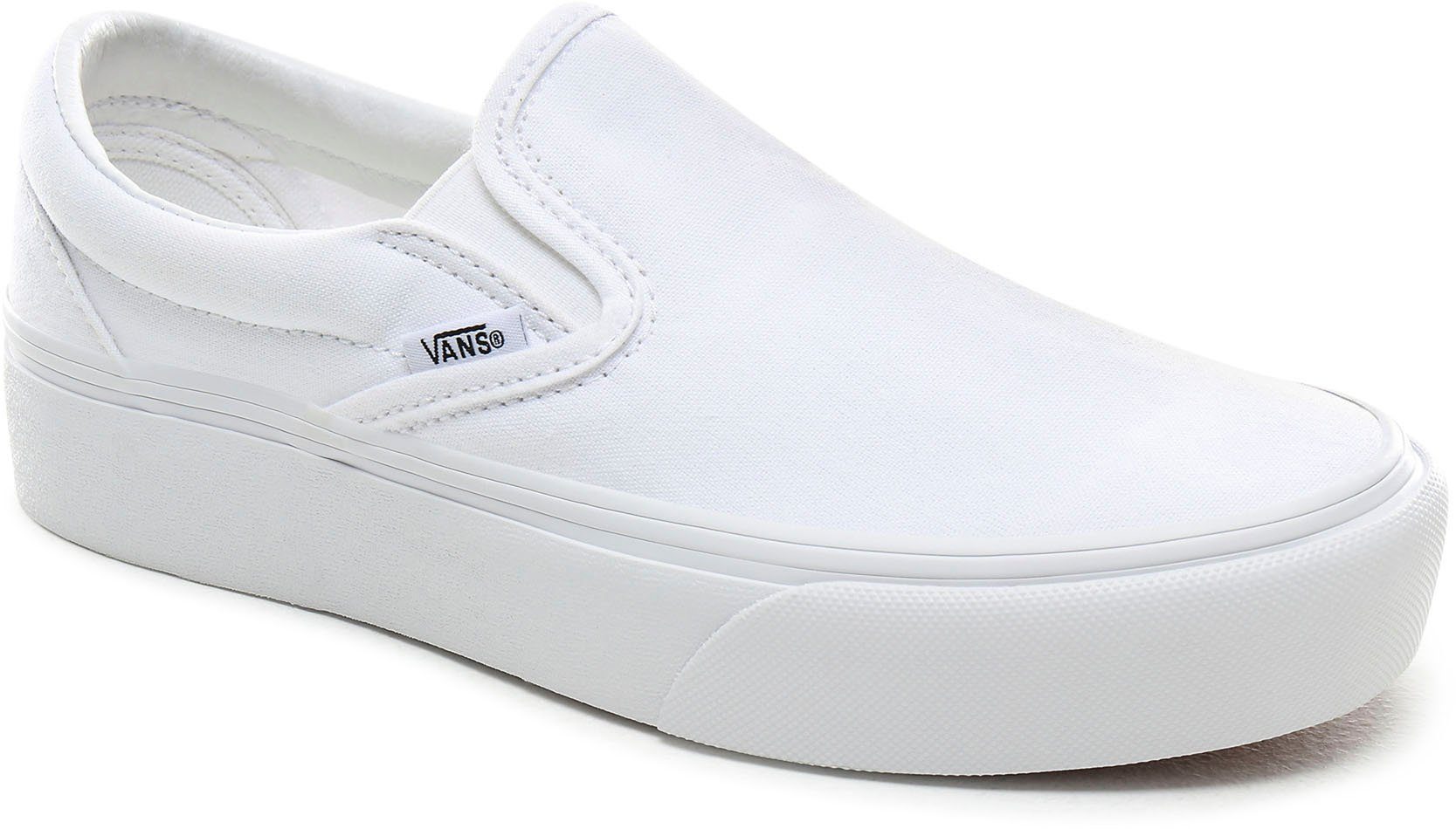 platform slip ons vans