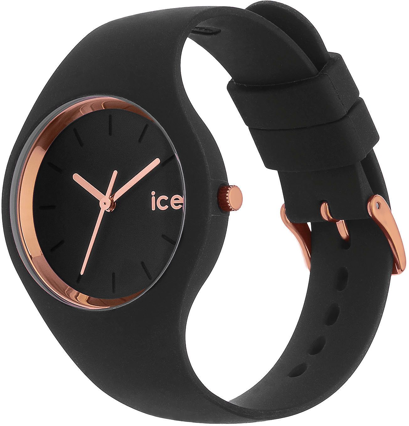 ice-watch Kwartshorloge ICE glam - S37 - 3H Polshorloge, dameshorloge, siliconen band, analoog