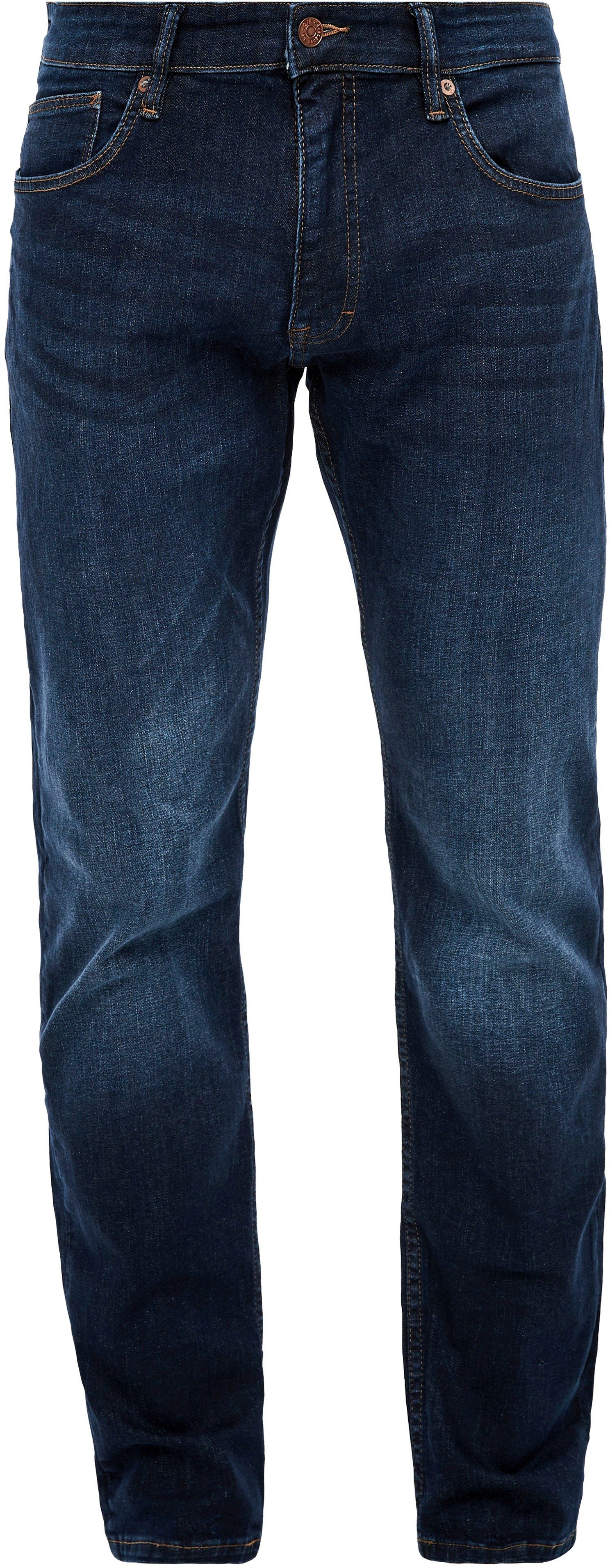 Q/S designed by 5-pocket jeans Rick met lichte used-effecten