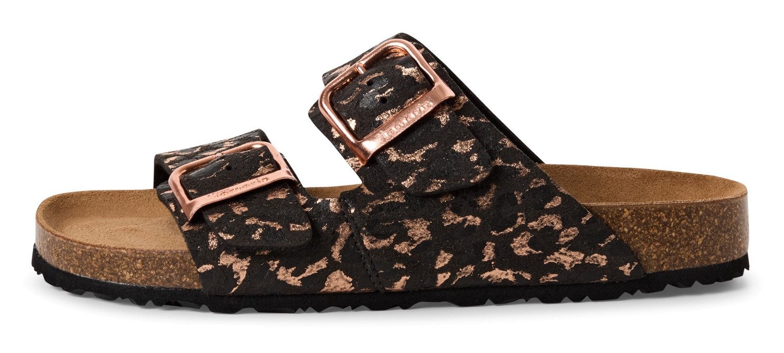 Tamaris Slippers zomerschoen, slippers met gepolsterde binnenzool