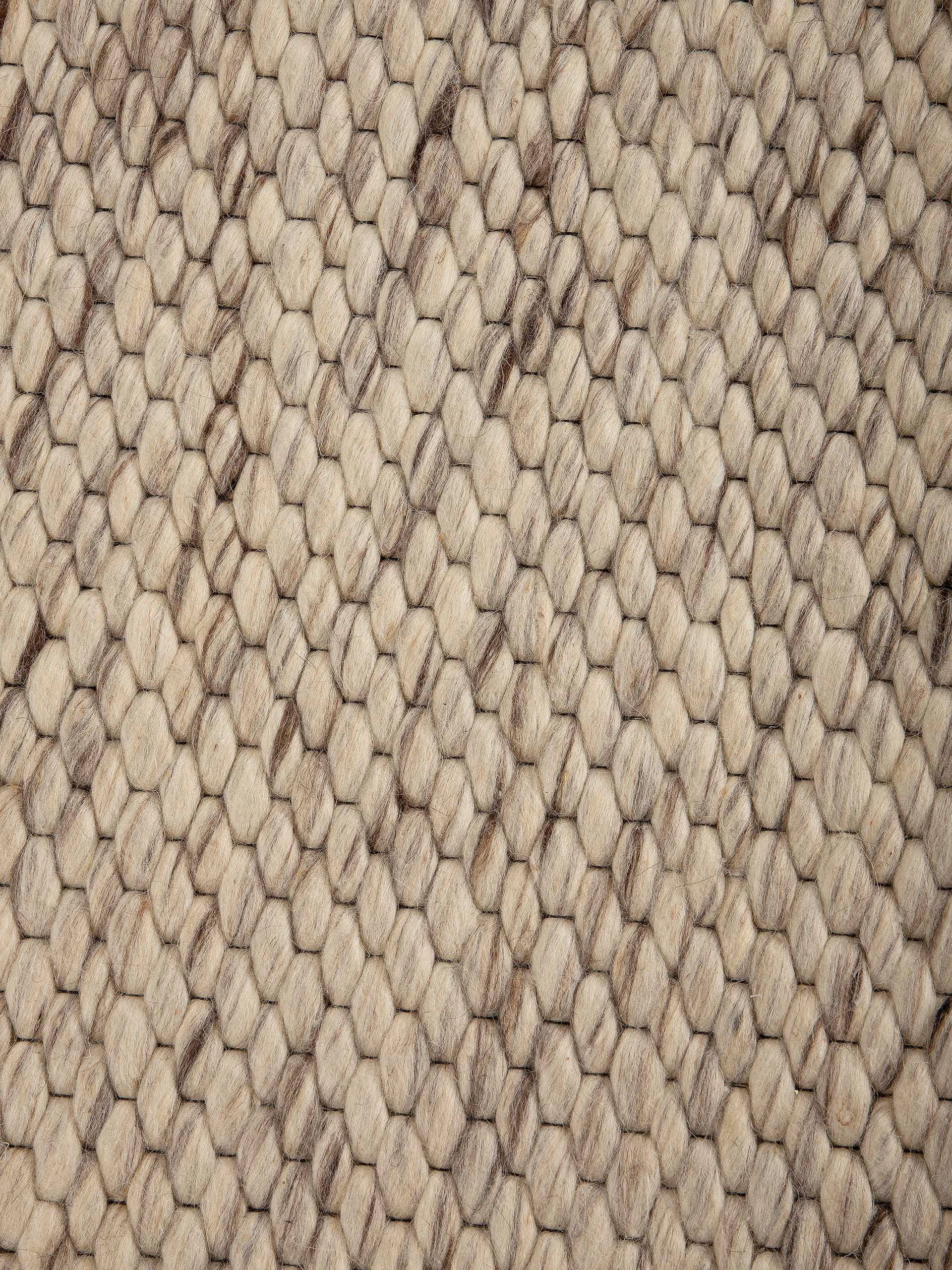 carpetfine Wollen kleed Sina Handgeweven tapijt, 100% wol, gemêleerd, handgeweven, zacht & knuffelig
