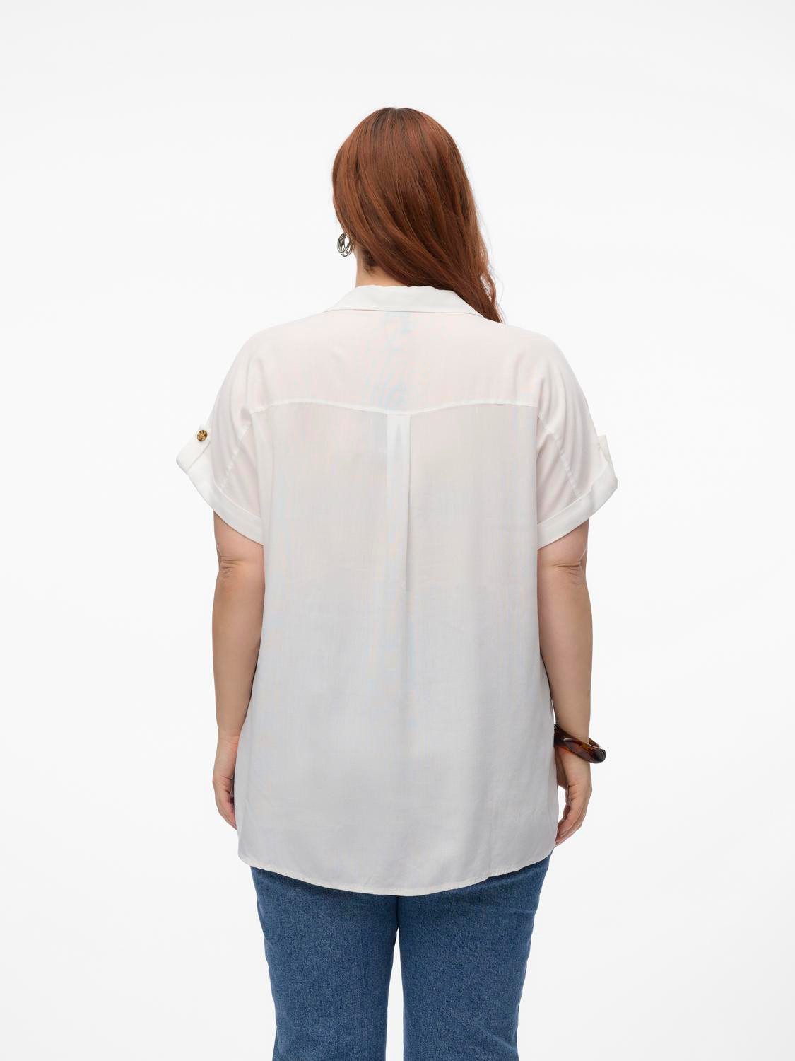 Vero Moda Curve Blouse met korte mouwen