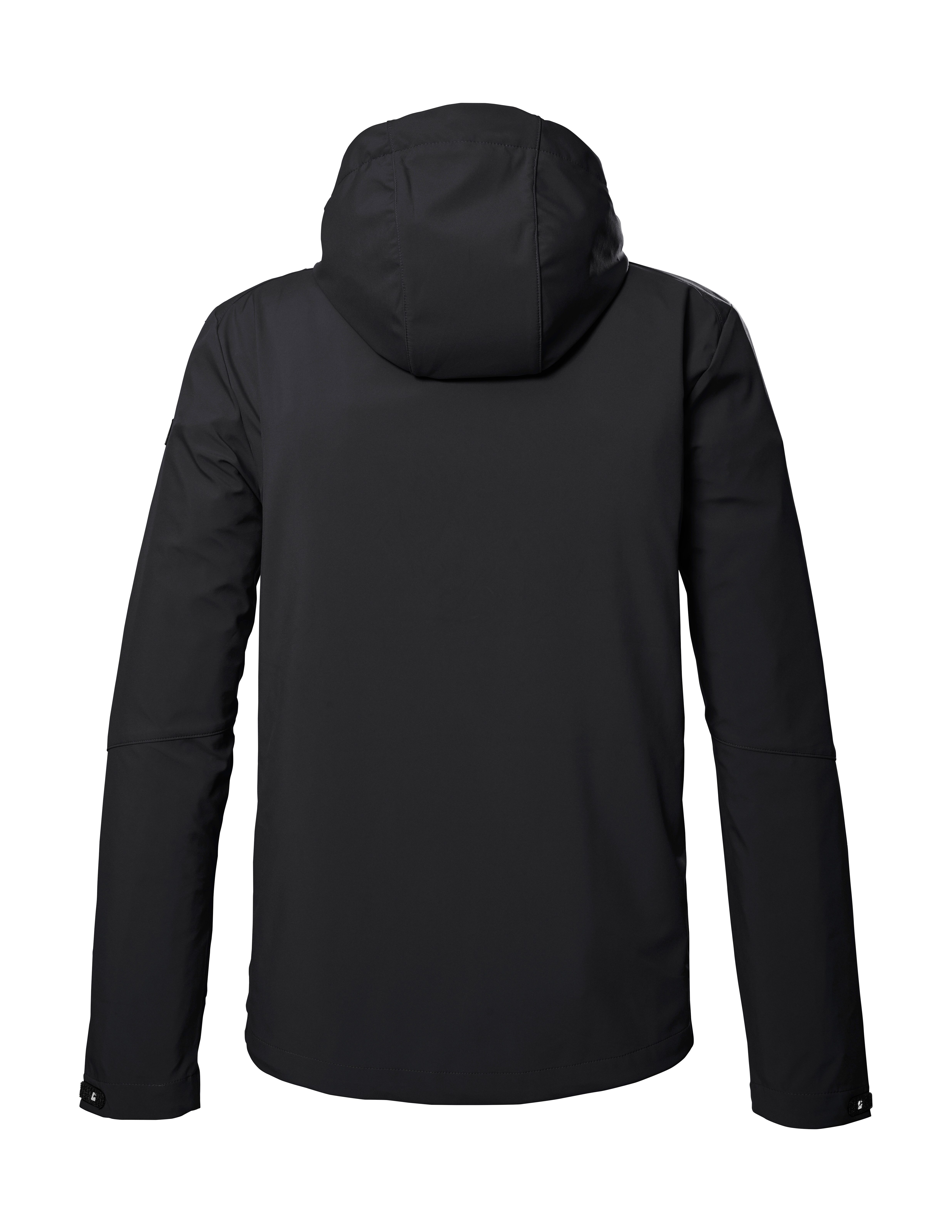 Killtec Softshell-jack KOS 259 MN SFTSHLL JCKT Water- en windafstotende softshelljack, PFAS-vrij geïmpregneerd