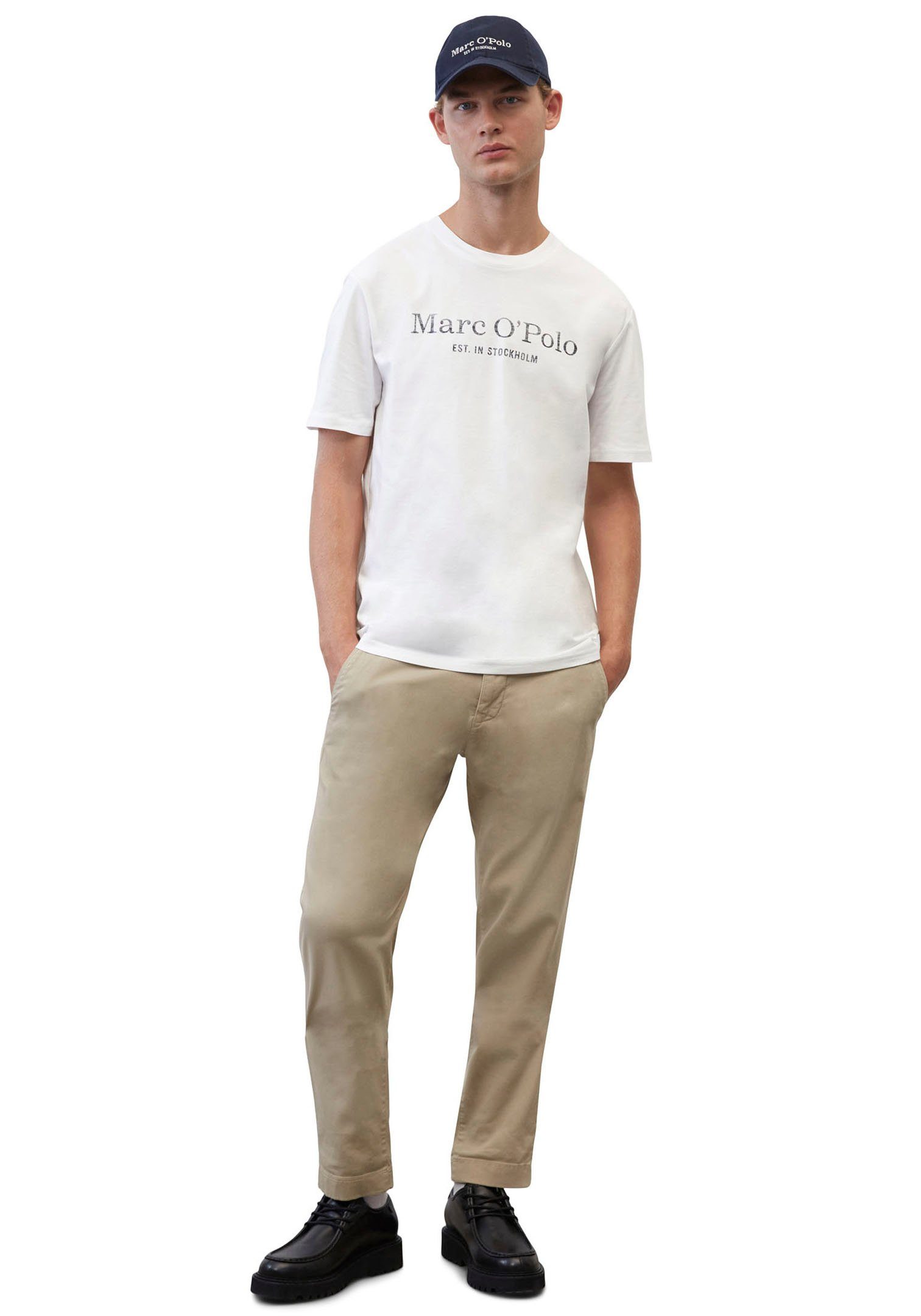 Marc O'Polo T-shirt klassiek logo t-shirt
