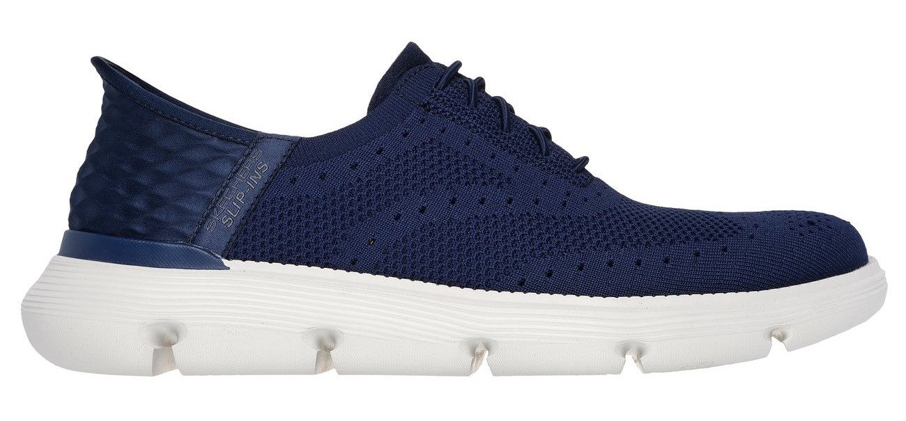 Skechers Slip-on sneakers GARZA-PALMA , budapester, instapschoen, zakelijke schoen in veganistische uitvoering
