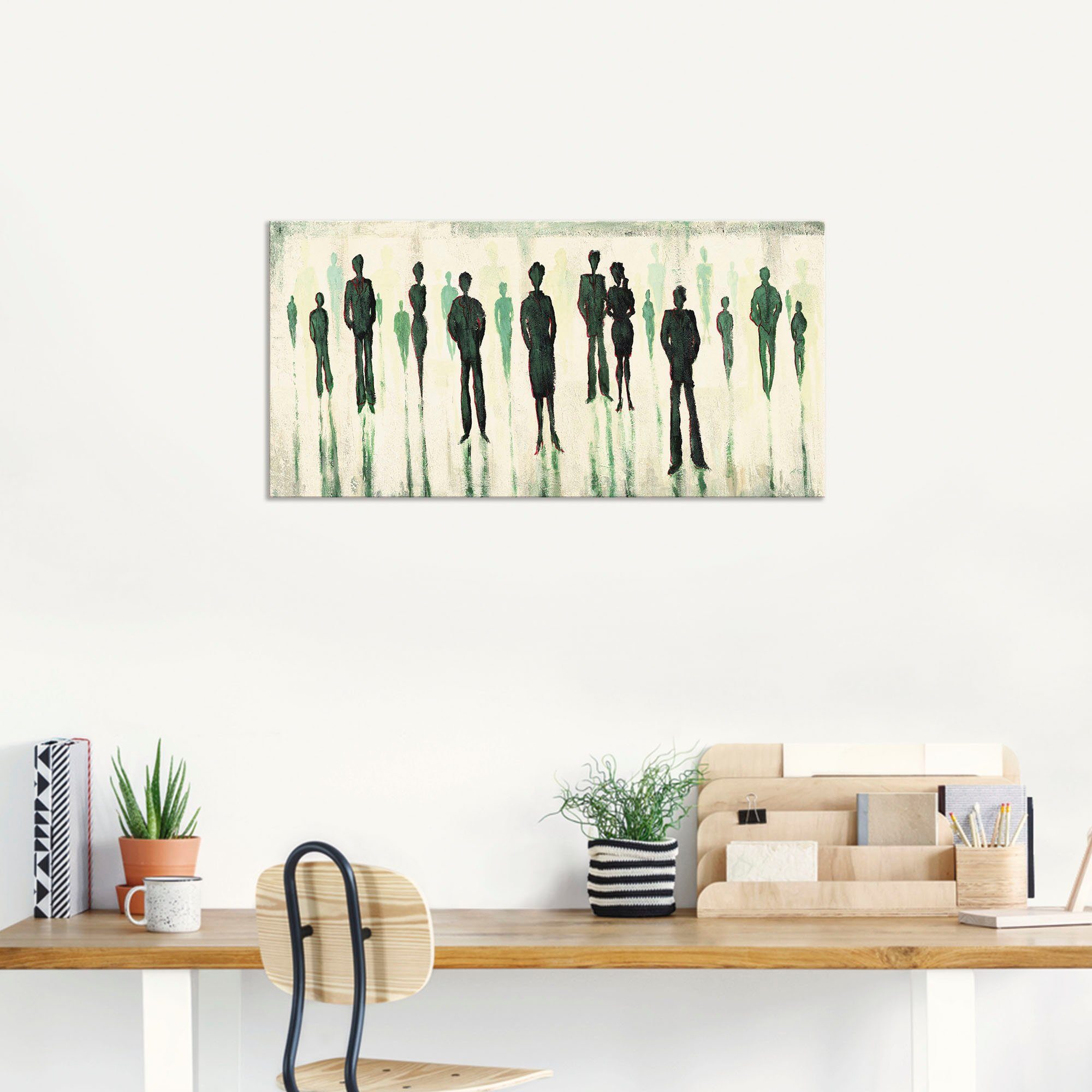 Artland Artprint Voor iedereen als artprint van aluminium, artprint voor buiten, artprint op linnen in verschillende maten