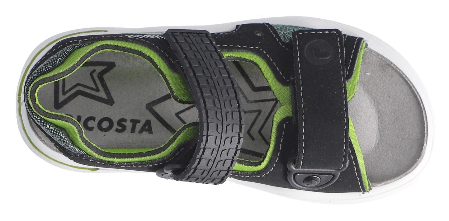 Ricosta Sandalen Road WMS: midden , zomerschoen, klittenbandschoen, sandaal, met praktische klittenbandsluiting