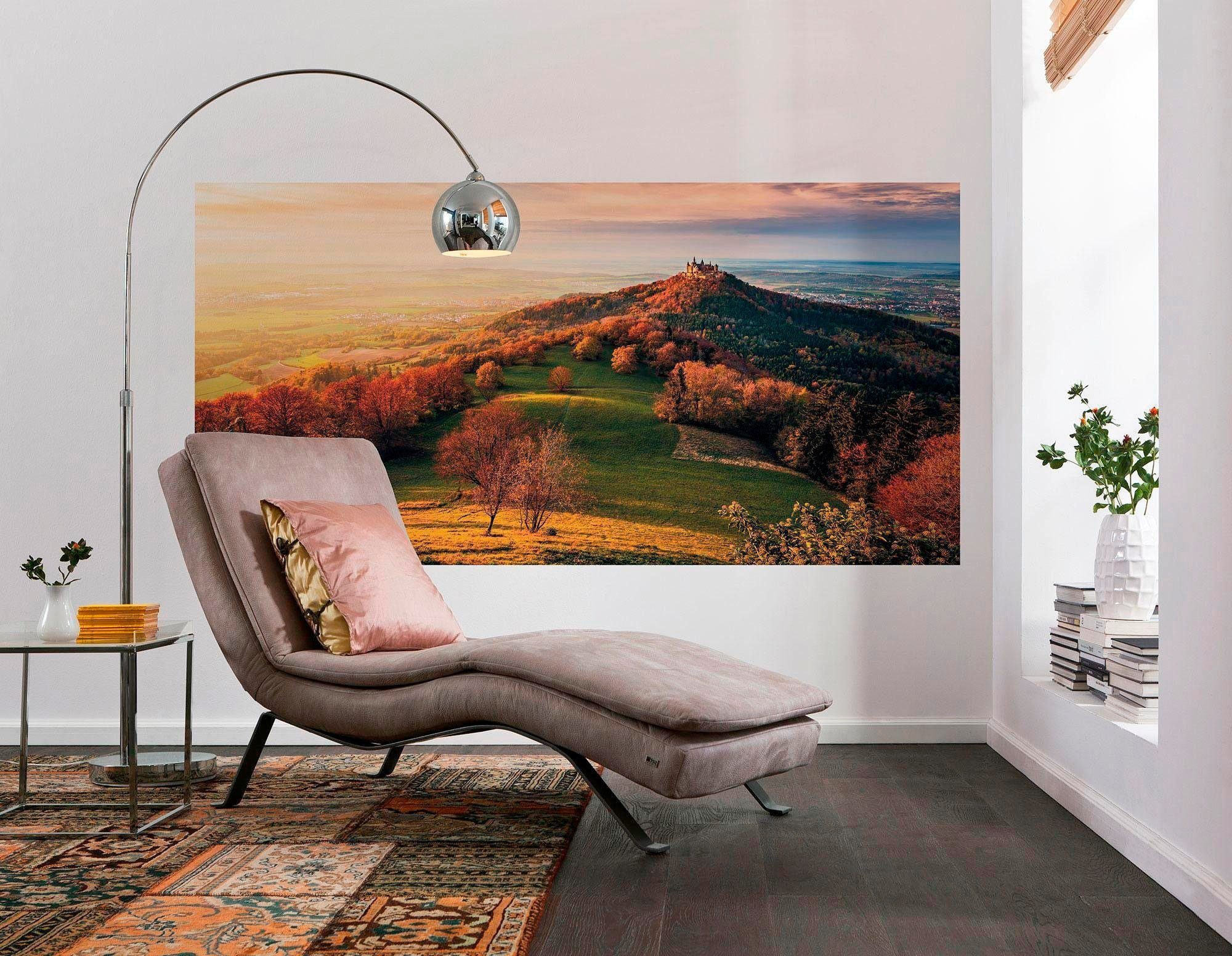 Komar Vliesbehang Digitale print vlies - Fairy Tale Castle - Afmeting 200 x 100 cm (1 stuk)