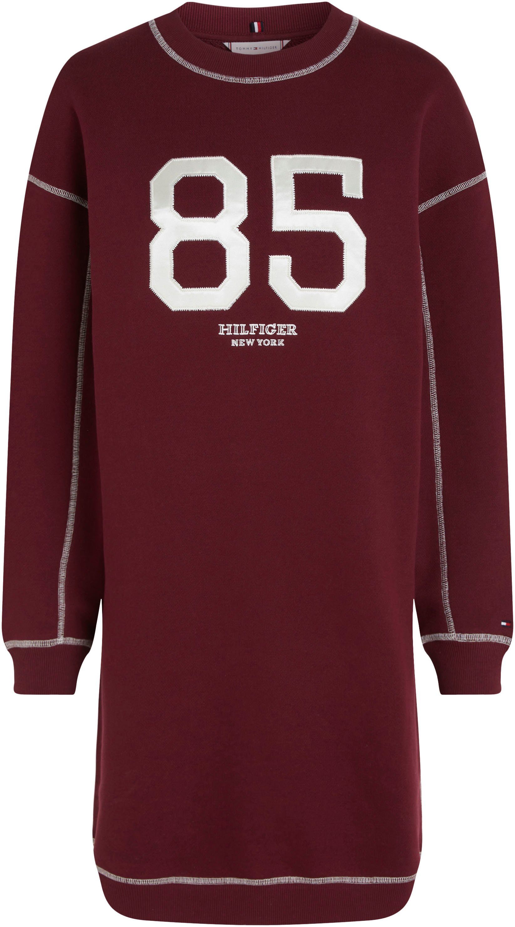 Tommy Hilfiger Sweatjurk VARSITY 85 SWTSHIRT DRESS LS