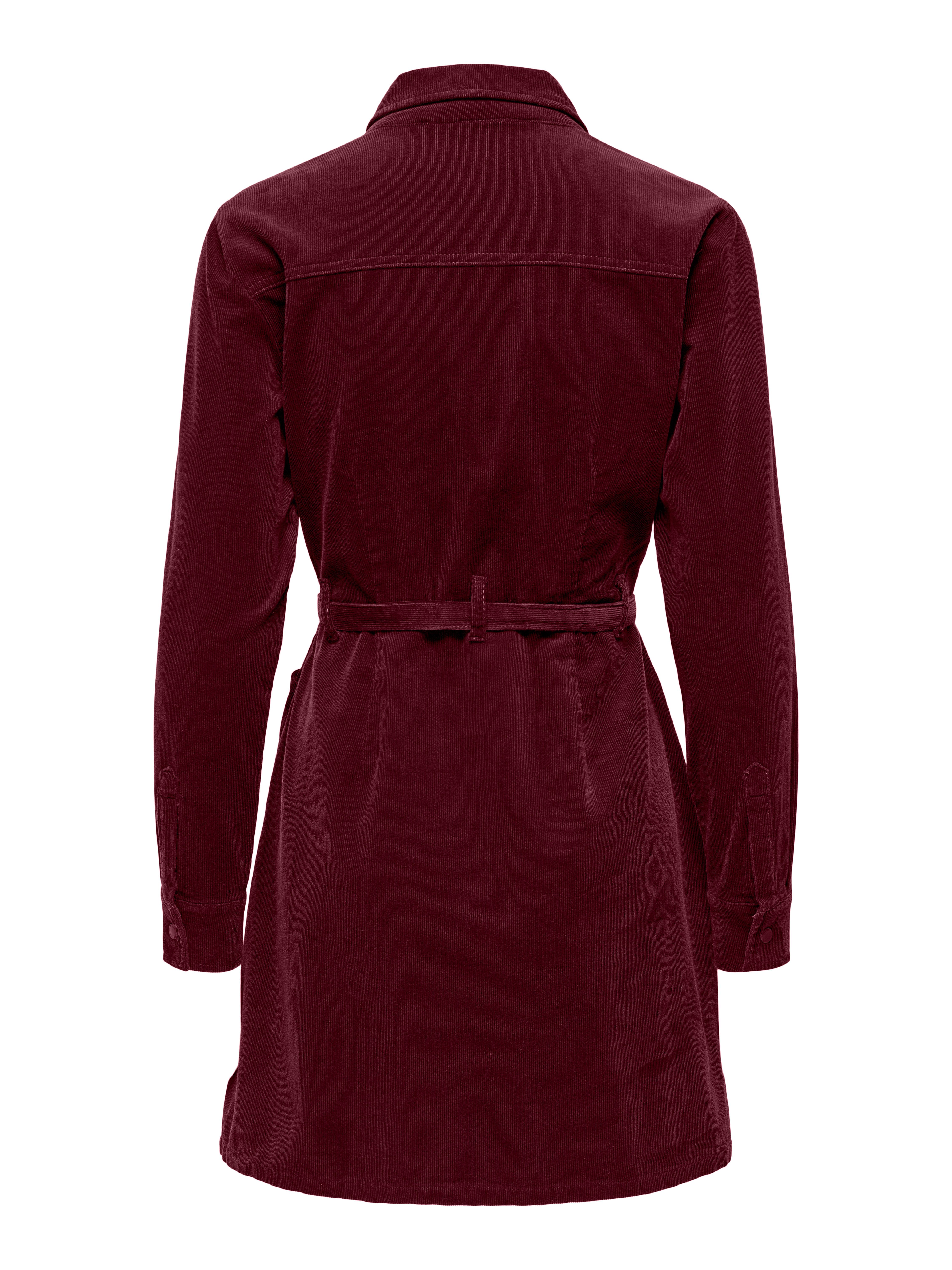 Only Cordjurk ONLNESSA L/S CORD DRESS CC PNT
