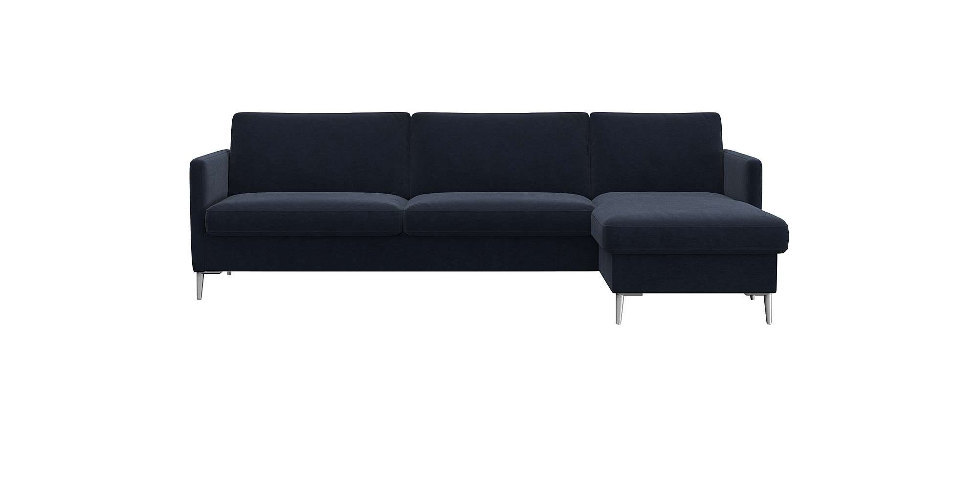 FLEXLUX Hoekbank Fiore, super zitcomfort door koudschuim in de zitting, L-vorm