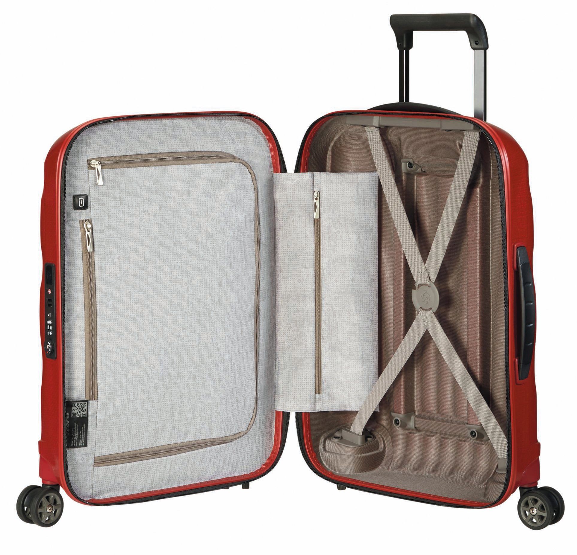 Samsonite Hardshell-trolley C-LITE, verschillende maten en kleuren Reiskoffer incheckbagage trolley TSA-cijferslot gemaakt in Europa