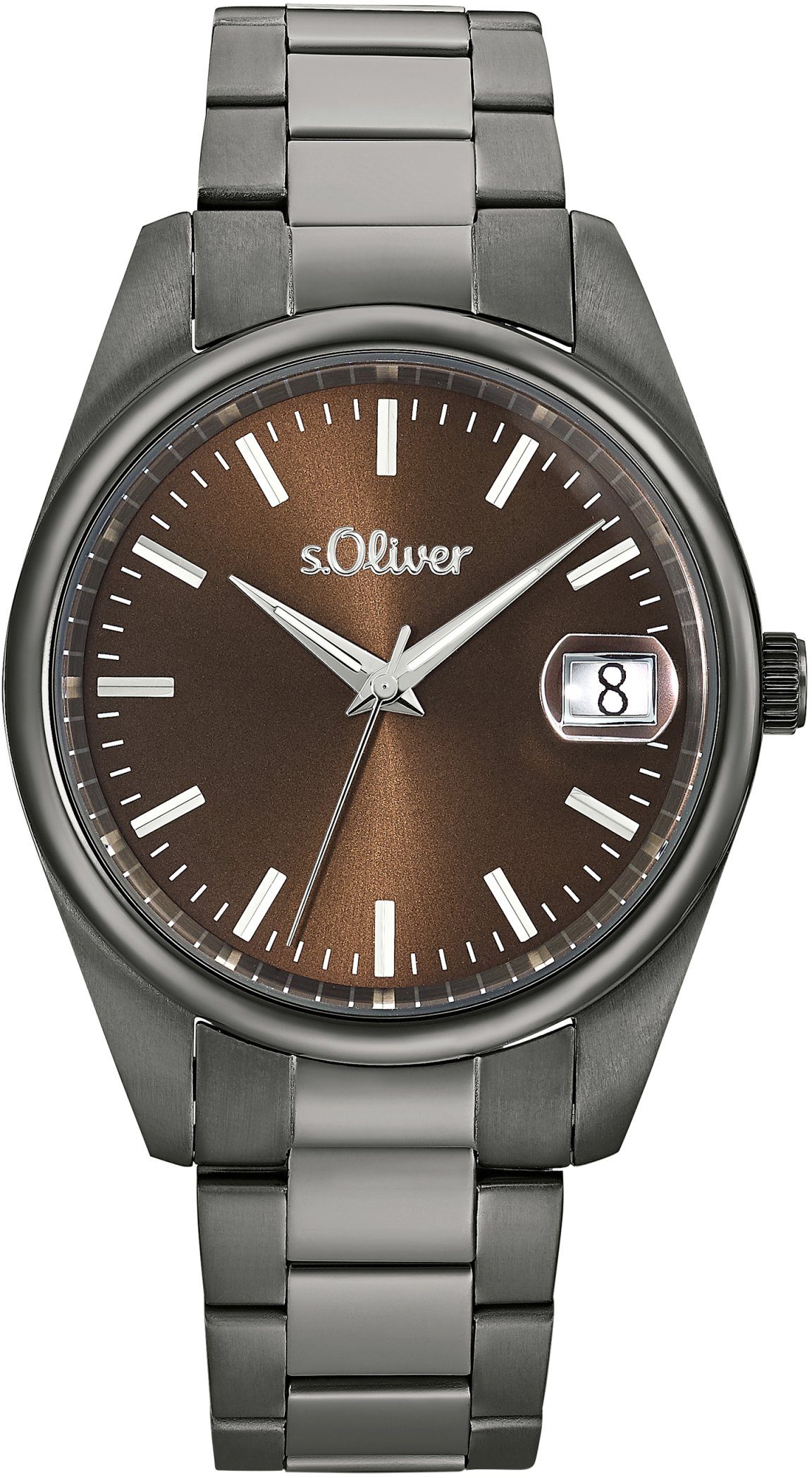 s.Oliver Kwartshorloge 2033529 Horloge, herenhorloge, datum