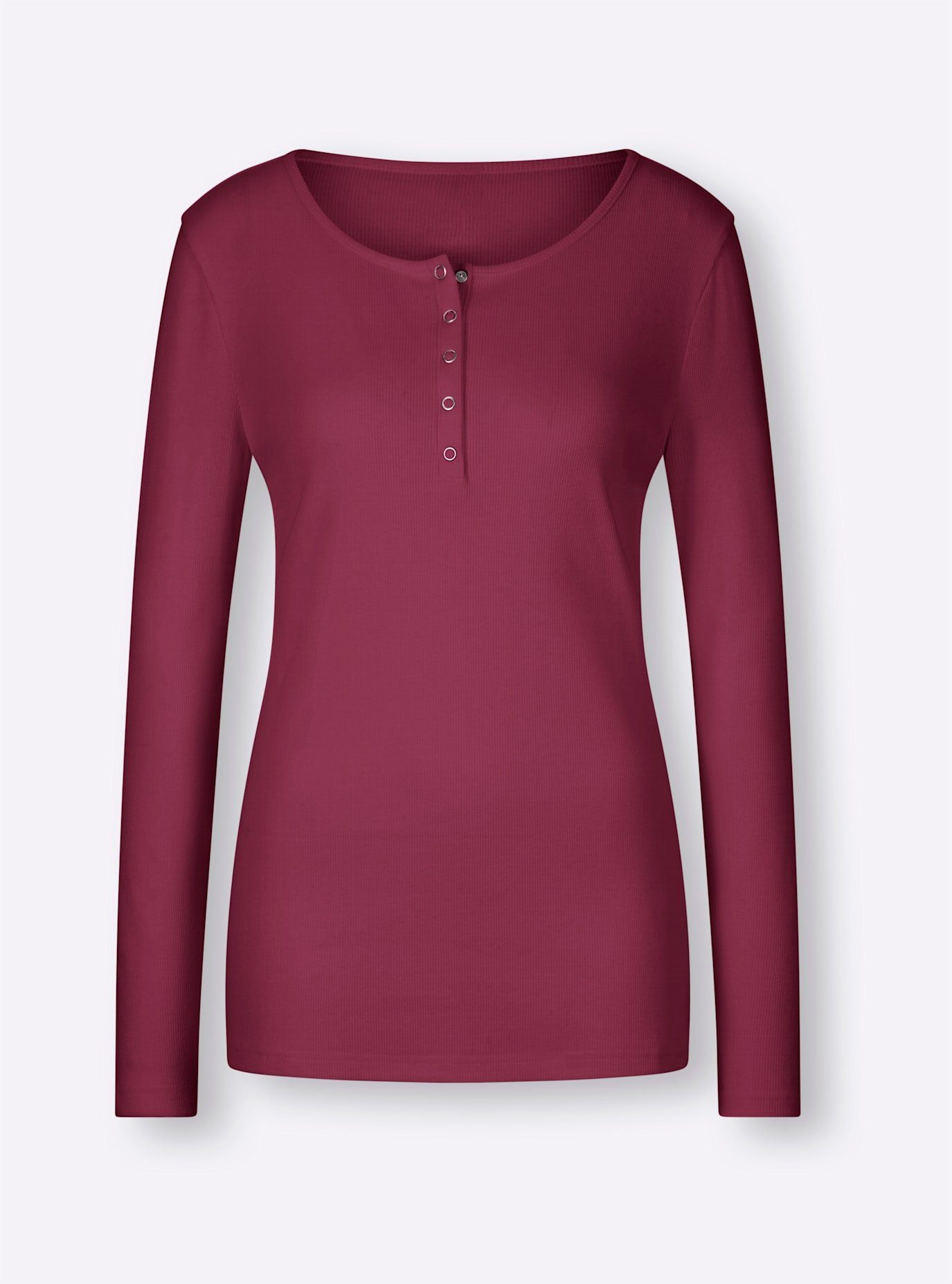 heine Shirt met lange mouwen Shirt (1-delig)