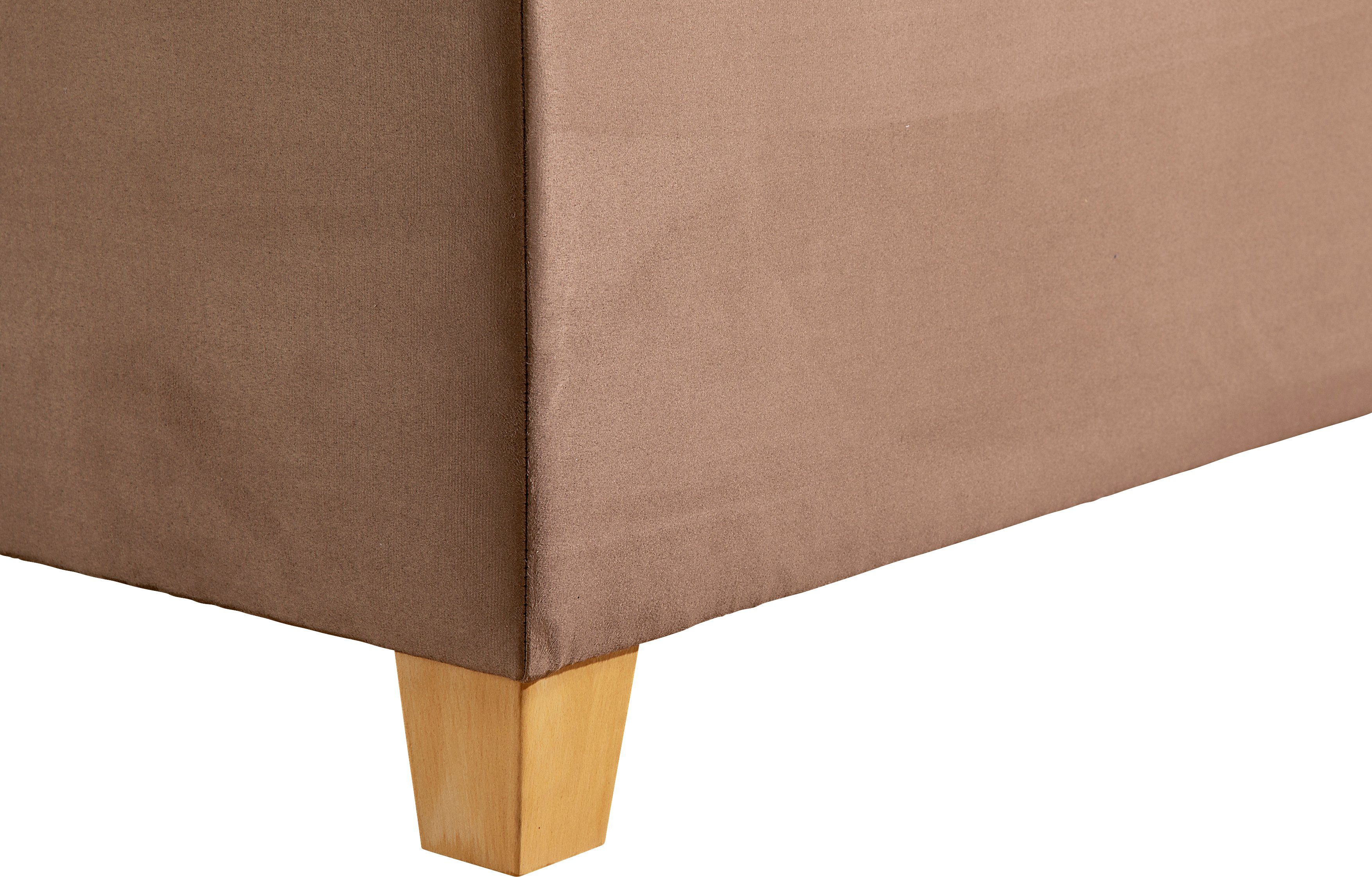 Maintal Bed Aolana met bedkist, in 2 breedten, binnenvering- of bonell-matras ter keuze