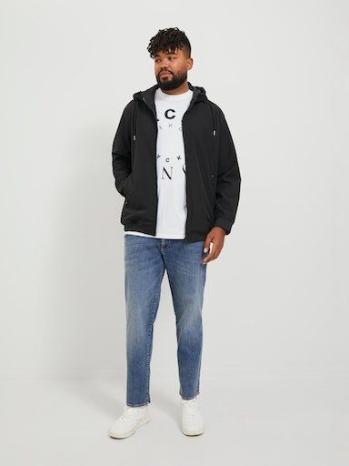 Jack & Jones PlusSize Softshell-jack JJEBASIC SOFTSHELL HOOD NOOS PLS