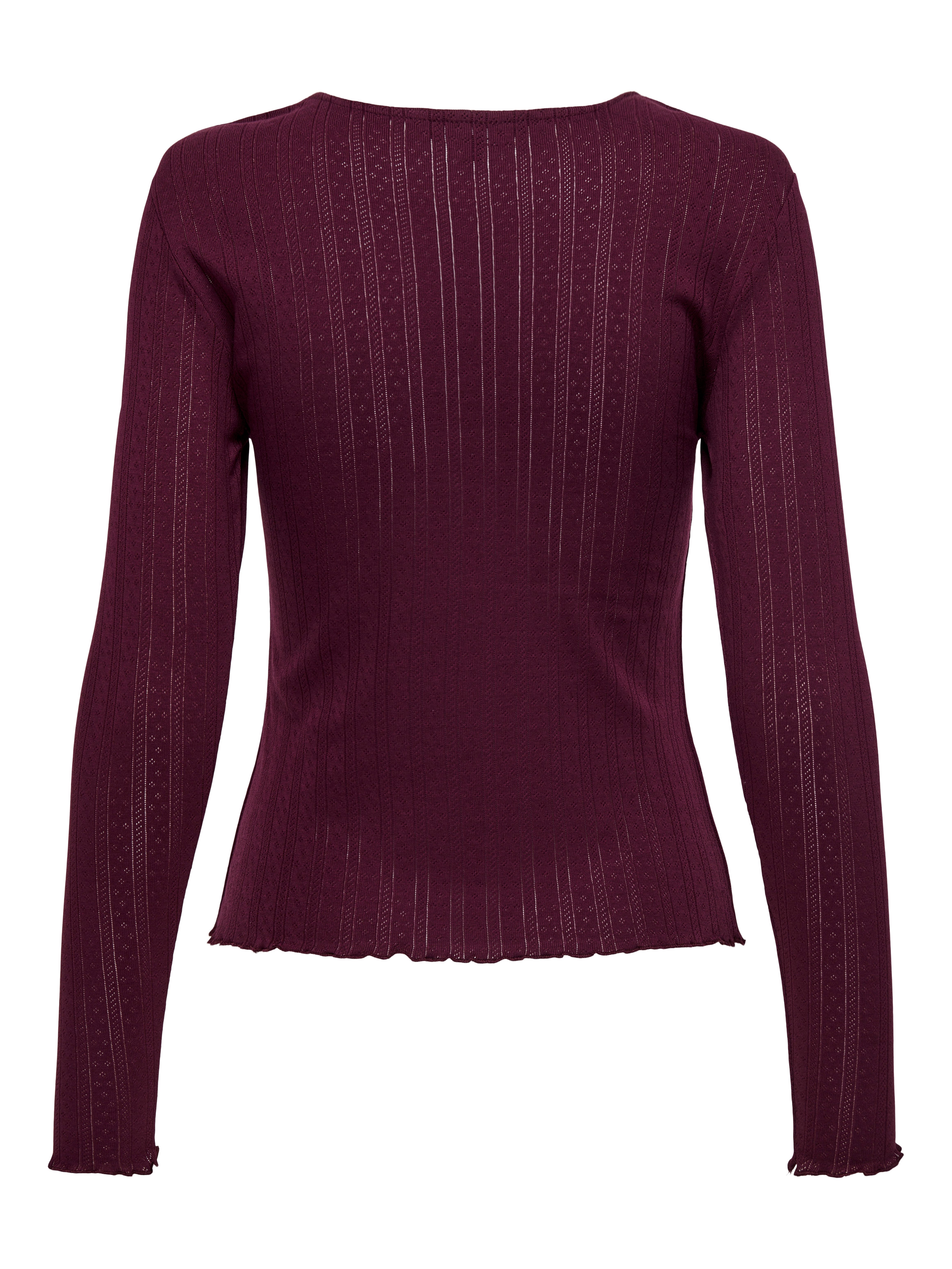 Only Shirt met lange mouwen ONLCARLOTTA L/S TOP NOOS JRS