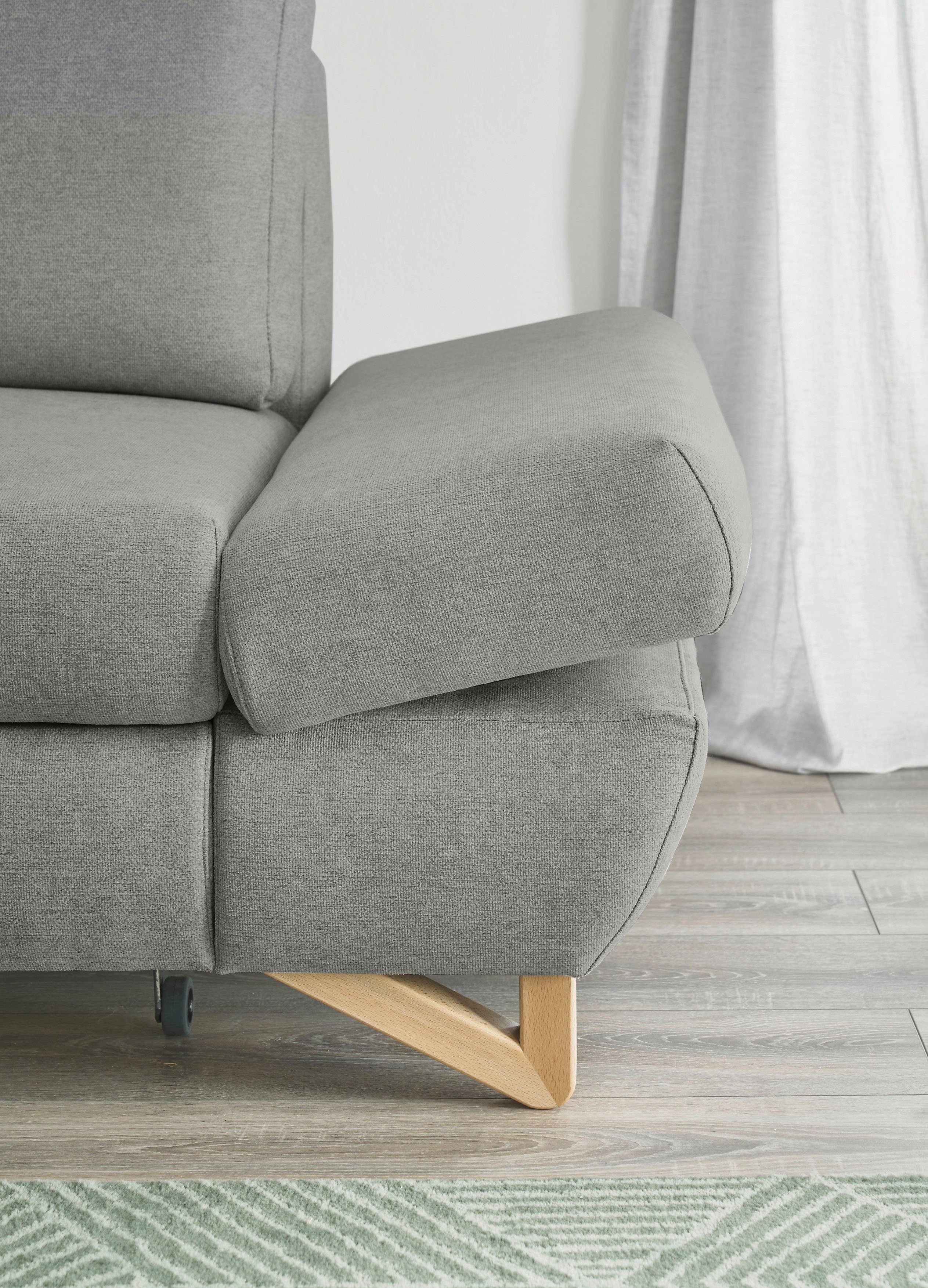 INOSIGN Slaapbank City/Giron comfortabele slaapbank (ligoppervlak 245 x 138 cm) en bedlade