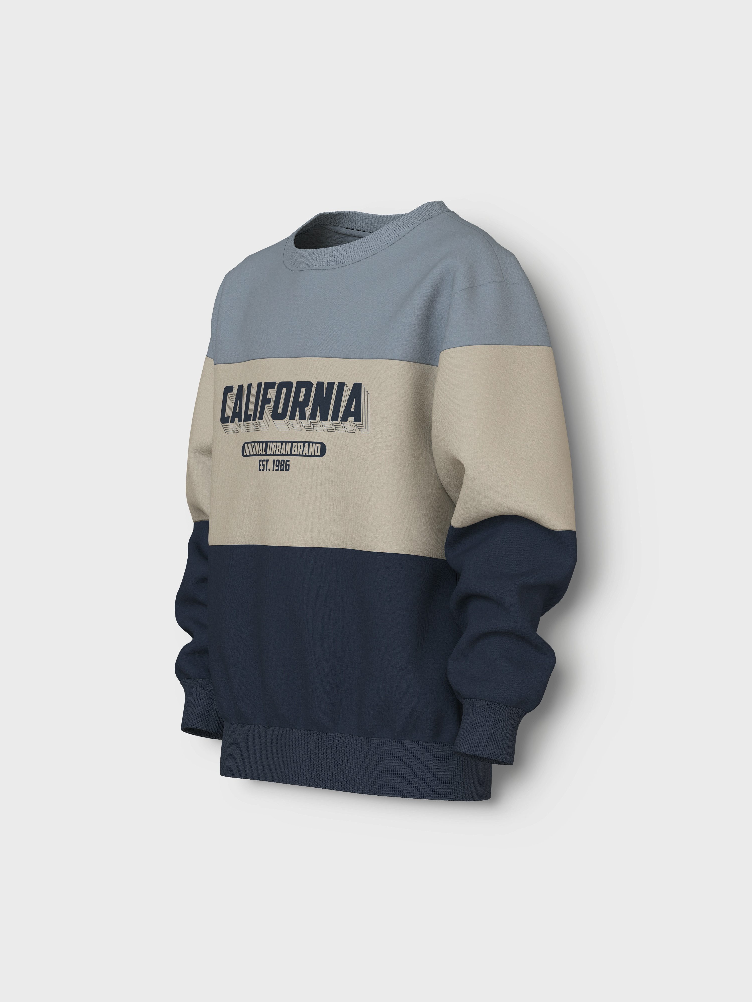 Name It Sweatshirt NKMVEMIL LS NREG SWEAT BRU